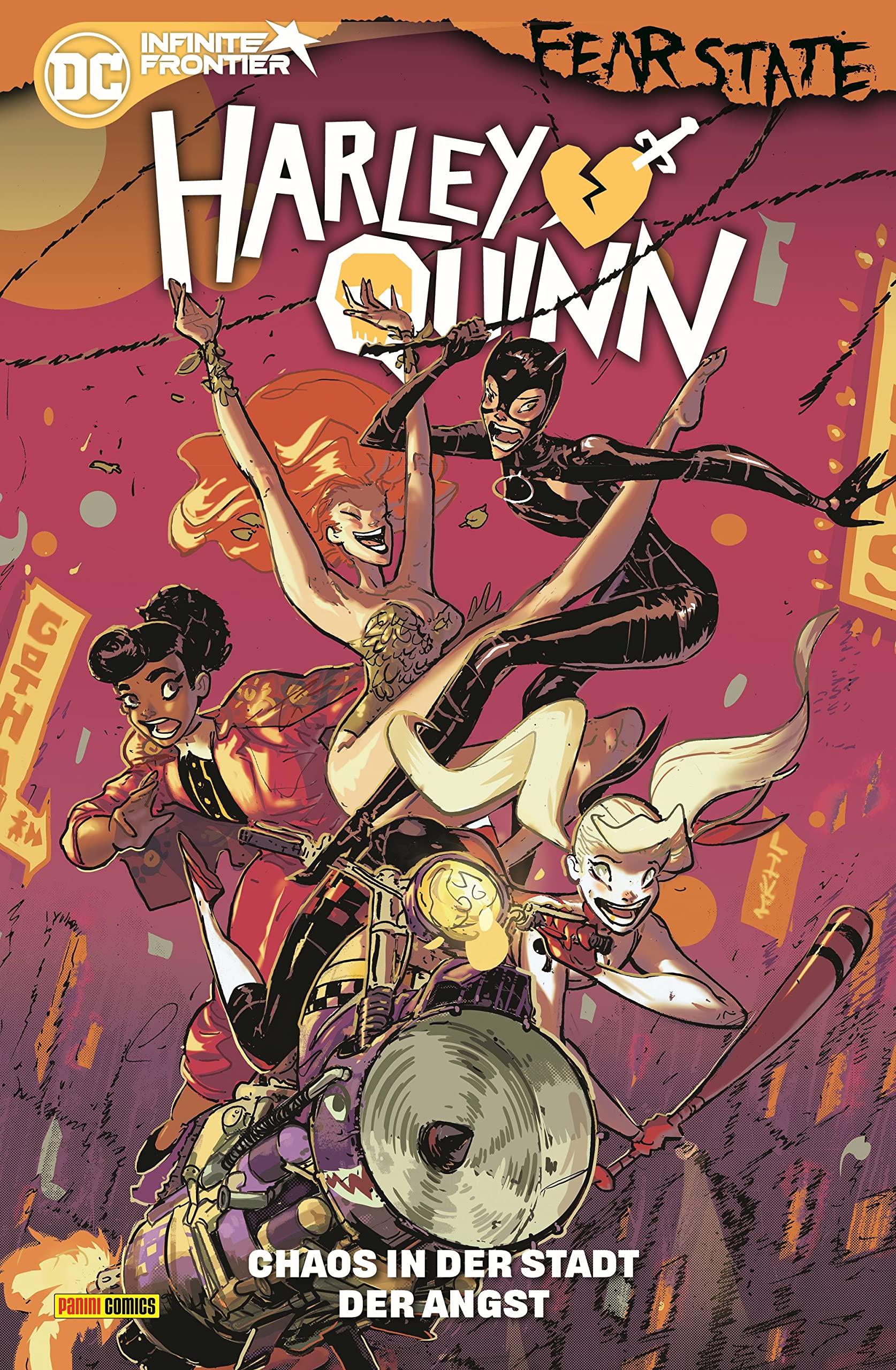 Harley Quinn: Bd. 2 (3. Serie): Chaos in der Stadt der Angst Manga