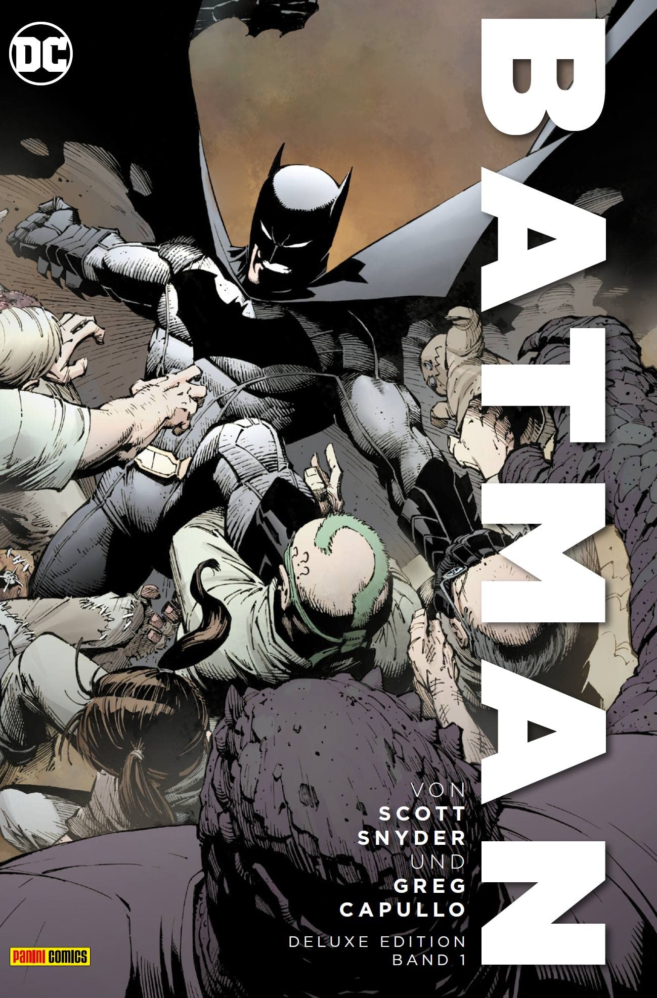 Batman von Scott Snyder und Greg Capullo (Deluxe Edition): Bd. 1 (von 2) Manga