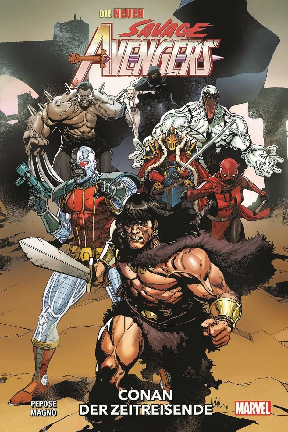 Die neuen Savage Avengers Manga