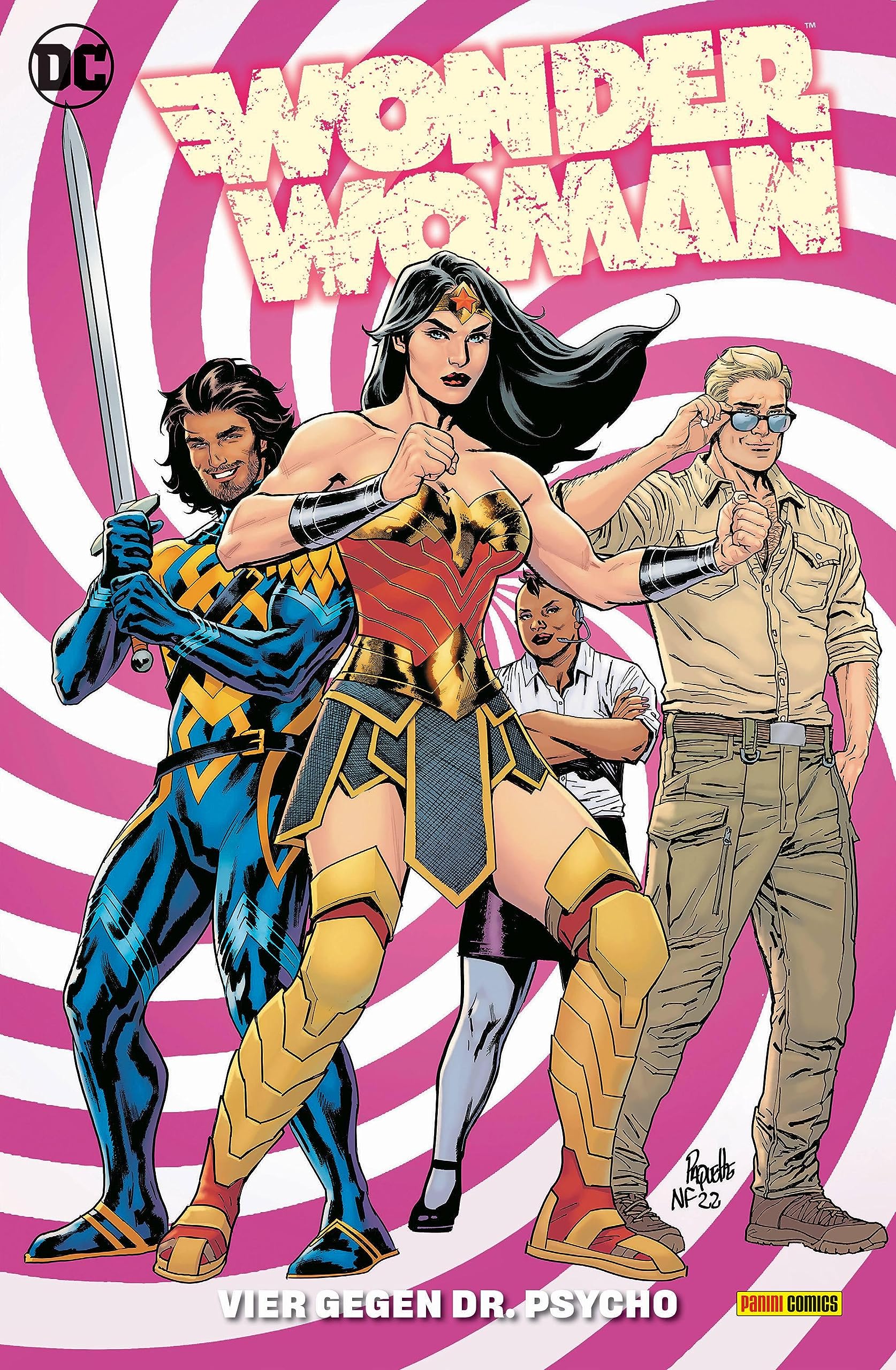 Wonder Woman: Bd. 4 (3. Serie): Vier gegen Dr. Psycho Manga