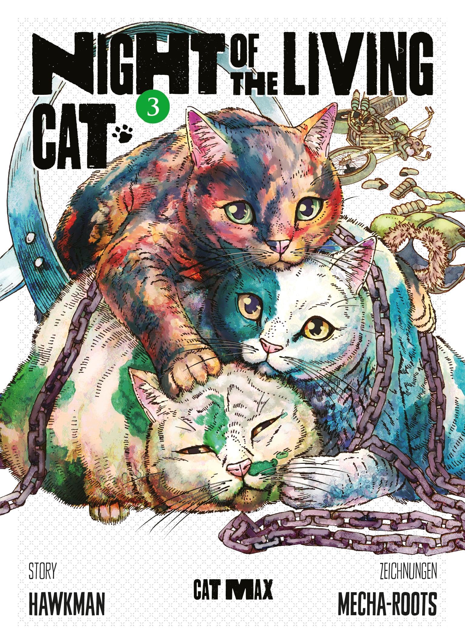 Night of the Living Cat 03 - Cat Max Horror & Mystery