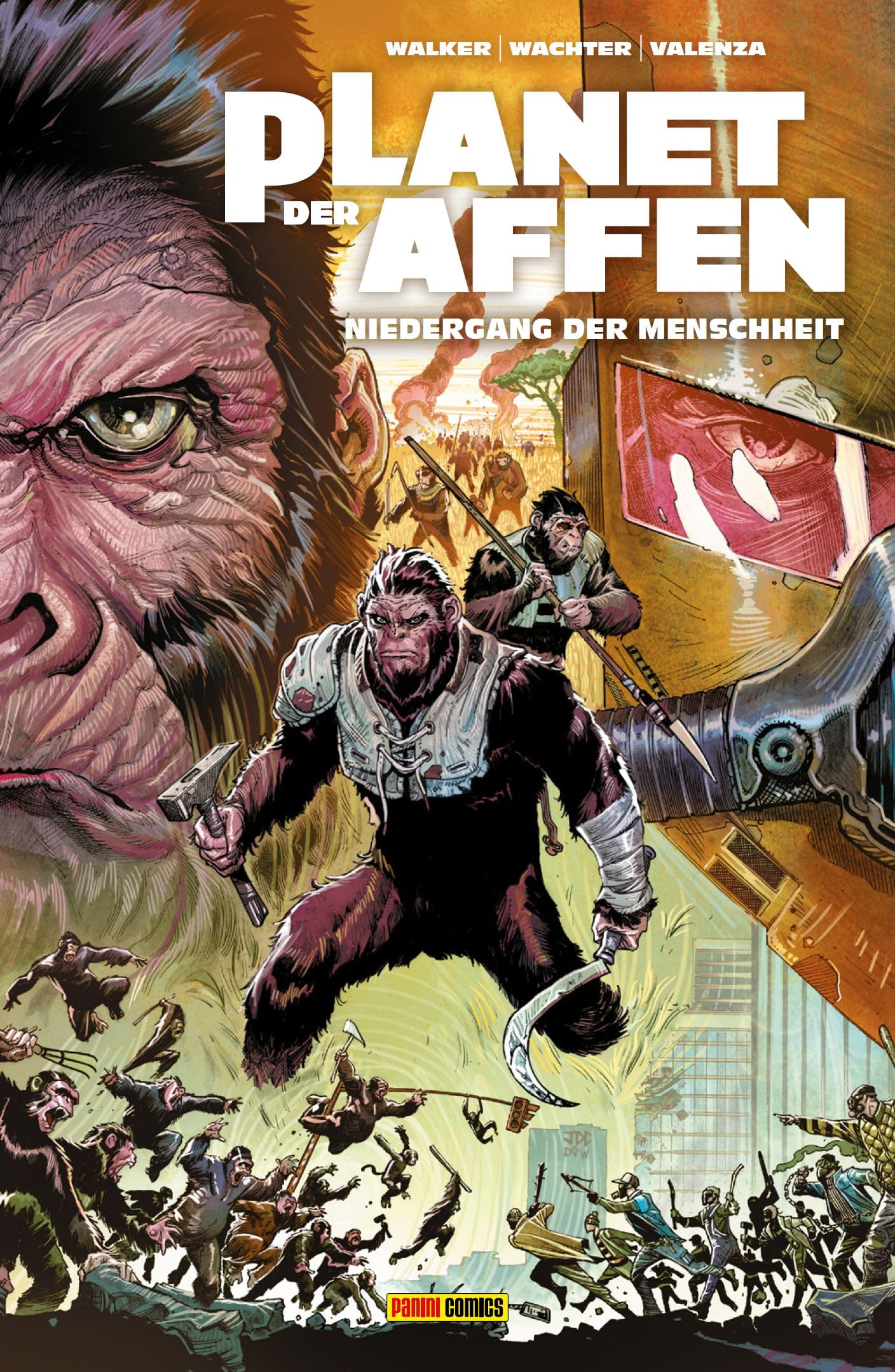 Planet der Affen: Bd. 1: Niedergang der Menschheit Manga