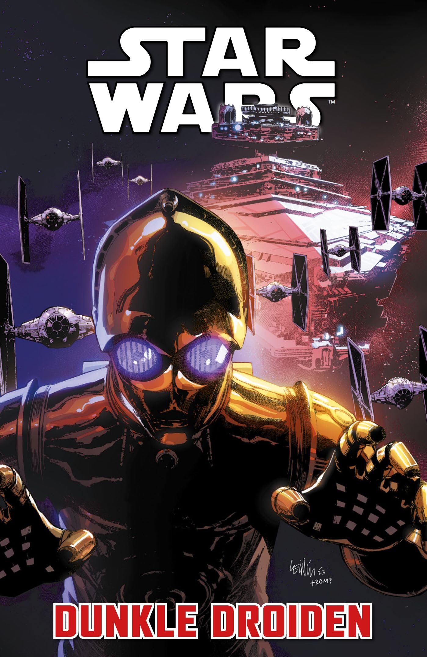 Star Wars Comics: Dunkle Droiden Contemporary literature Books