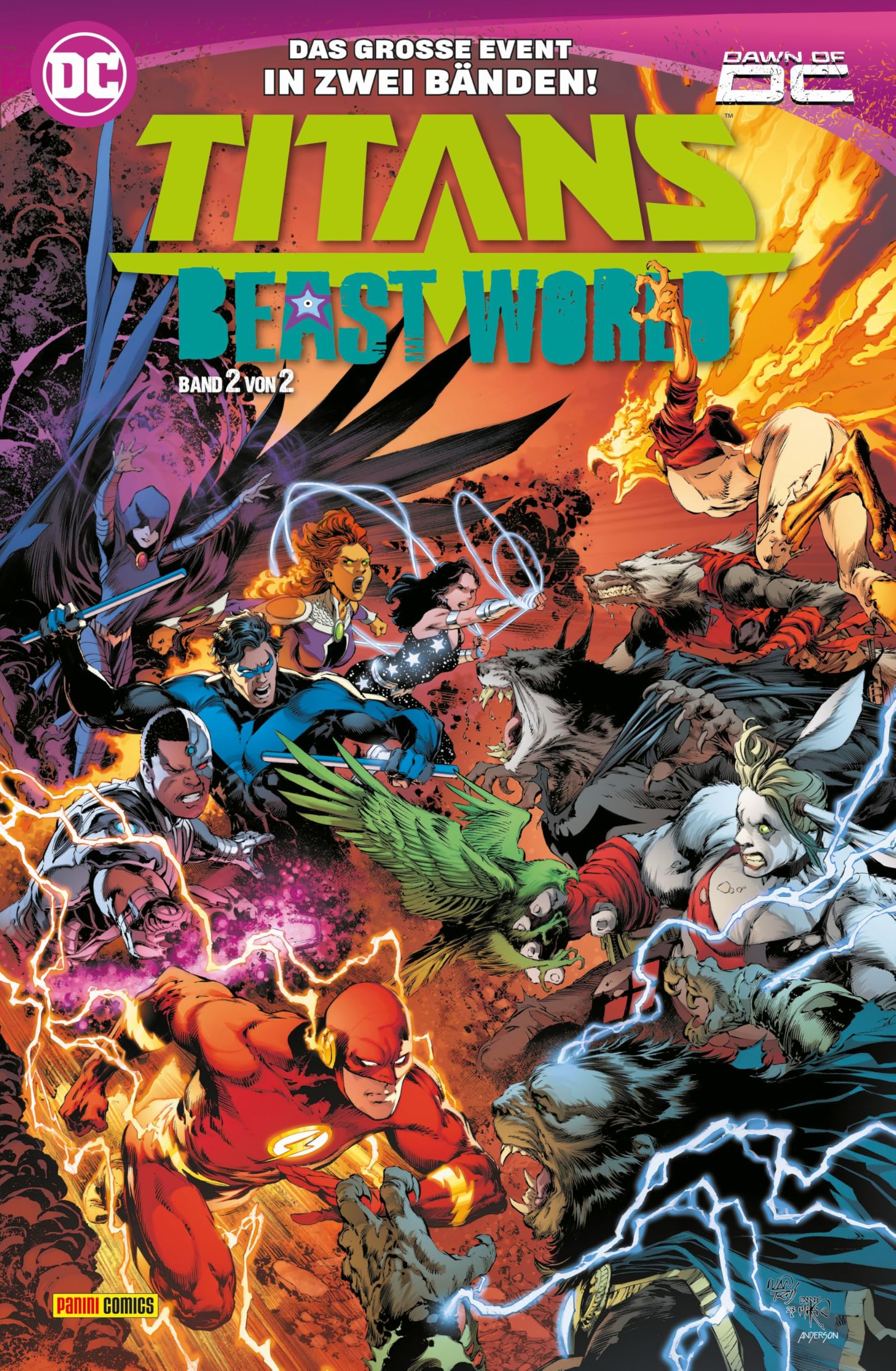Titans: Bd. 3 (2. Serie): Beast World 2 (von 2) Humour & Satire