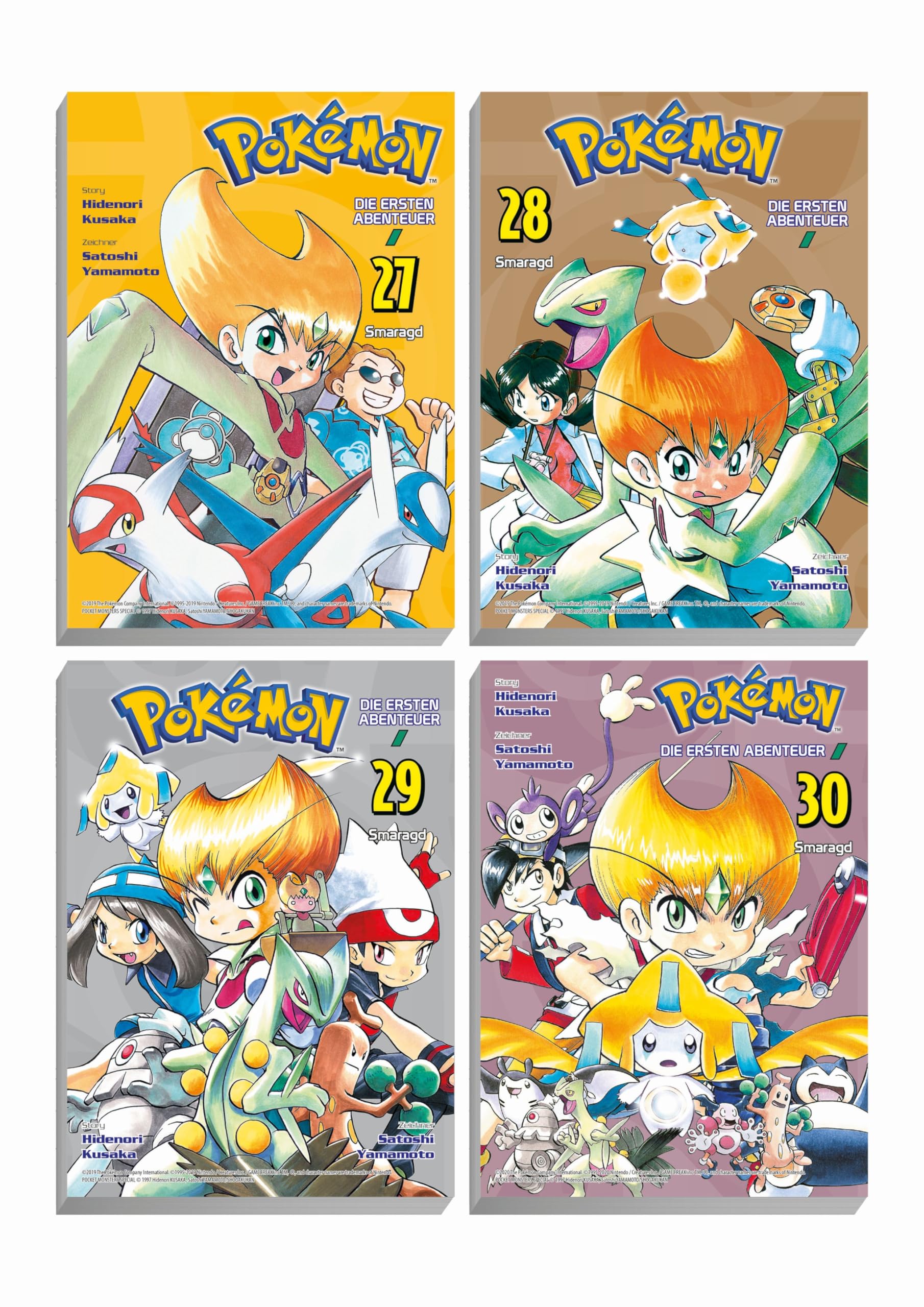 Pokémon – Manga Pack 08: Bundle 8: Smaragd – Das ultimative Pokémon-Abenteuer passend zu Videospiel und Anime! Humour & Satire