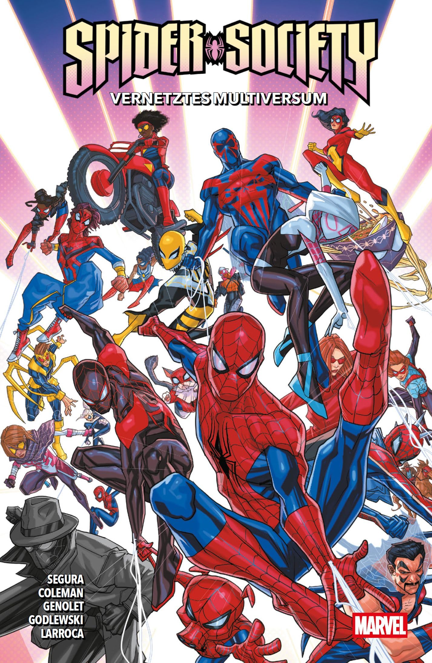 Spider-Society: Vernetztes Multiversum Manga