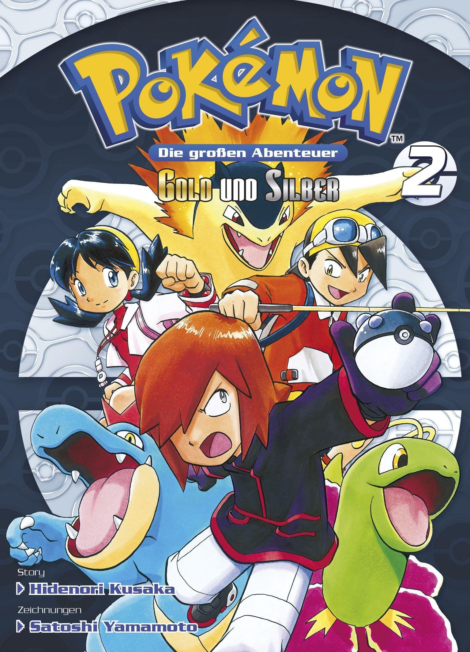 Pokémon - Die großen Abenteuer: Gold und Silber 02 Manga