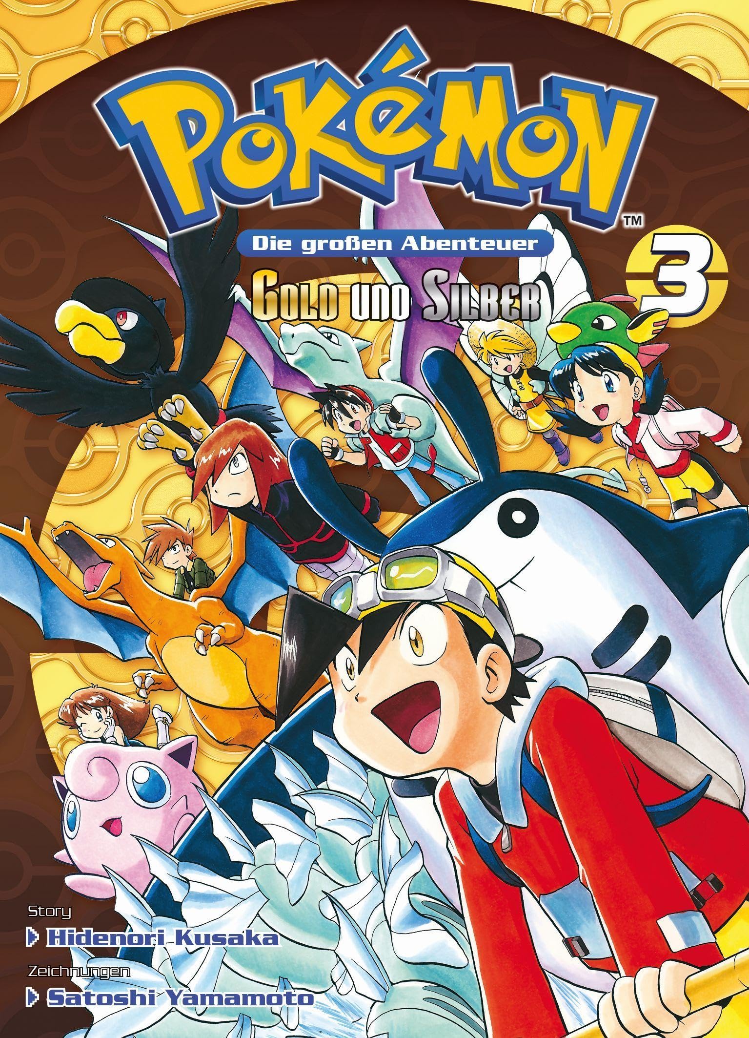 Pokémon - Die großen Abenteuer: Gold und Silber 03 Manga