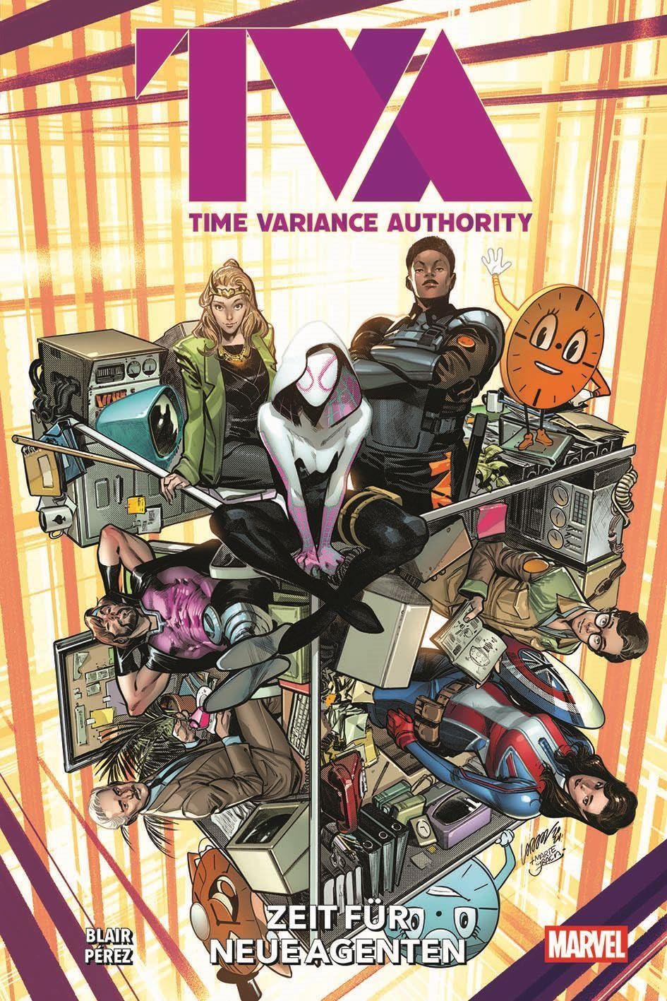 TVA: Time Variance Authority - Zeit für neue Agenten Manga