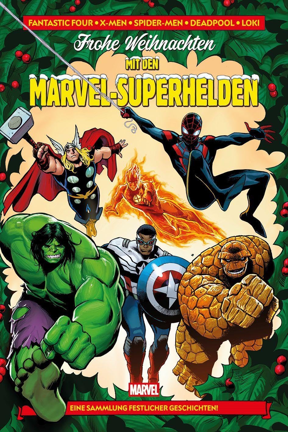 Frohe Weihnachten mit den Marvel-Superhelden Manga