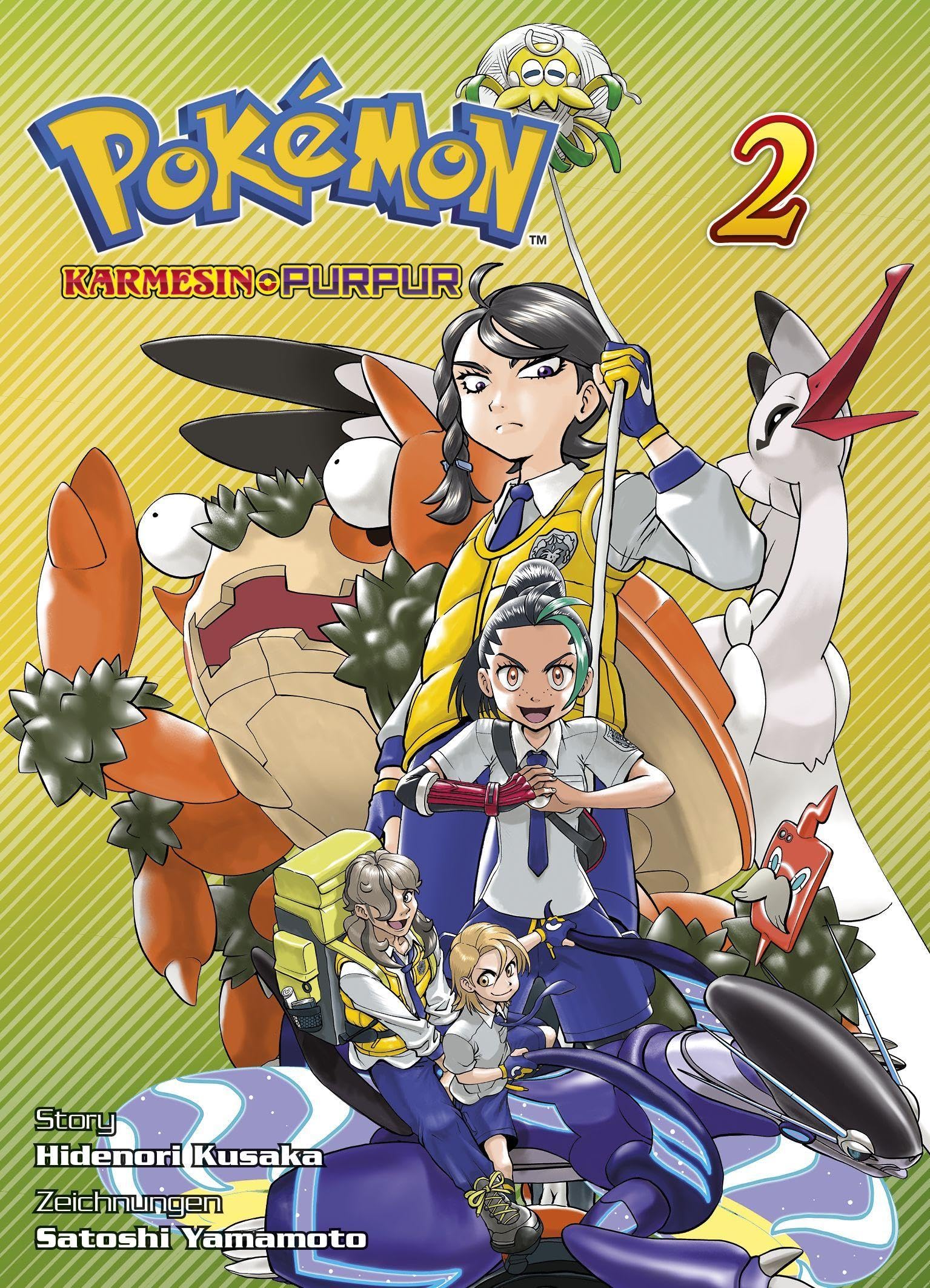 Pokémon Karmesin und Purpur 02 Manga