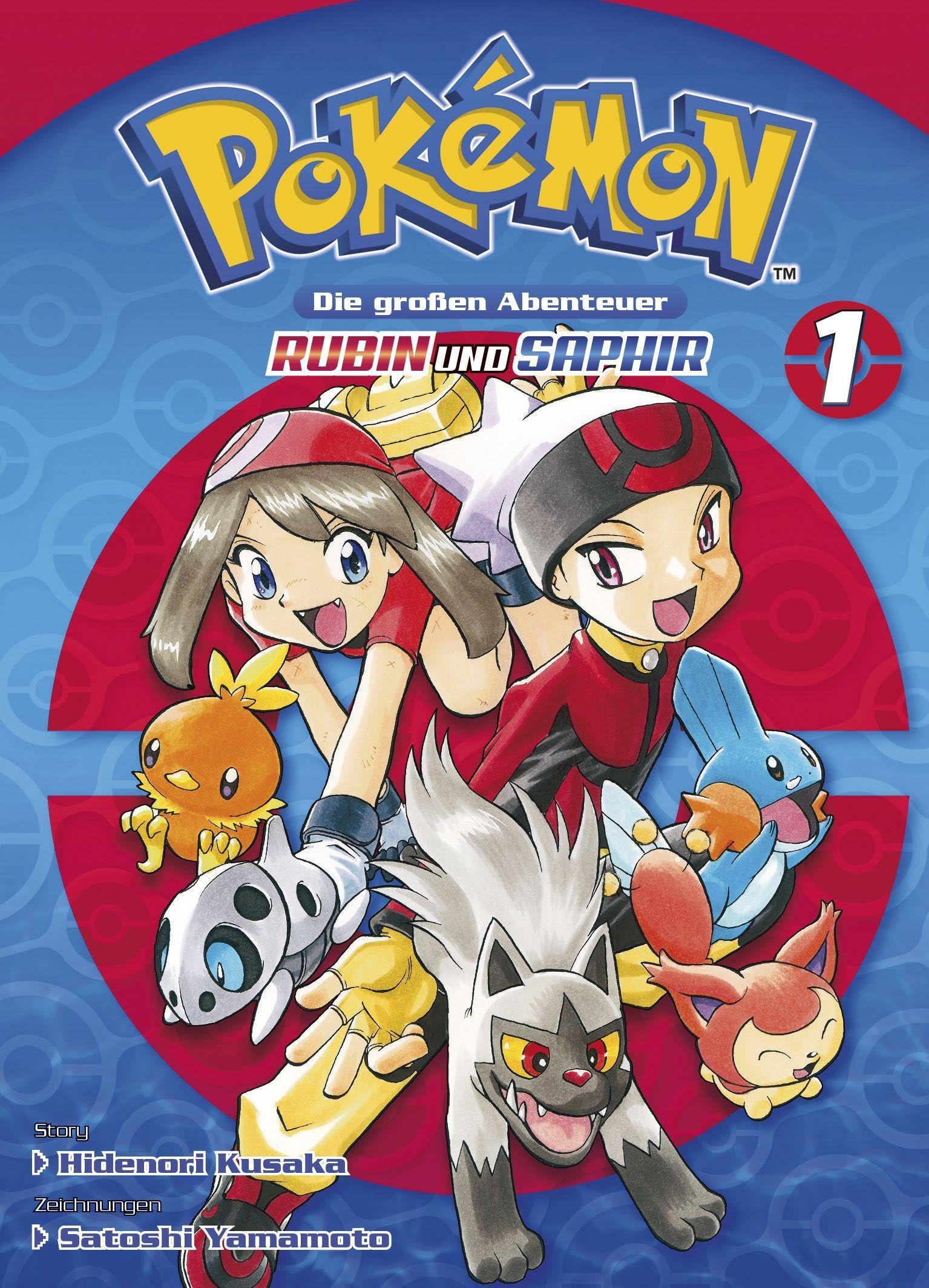 Pokémon - Die großen Abenteuer: Rubin und Saphir 01 Manga