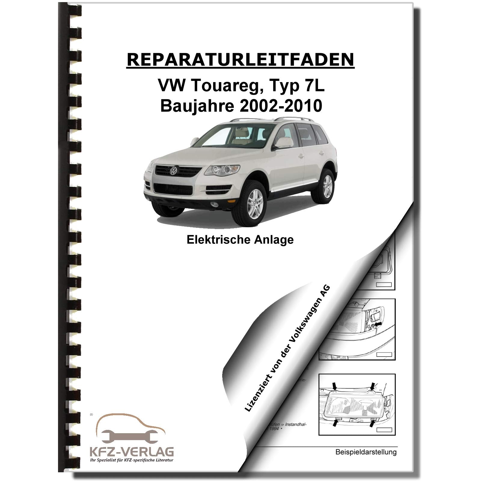 VW Touareg, Typ 7L (02-10) Elektrische Anlage, Elektrik - Reparaturanleitung Business & Technology
