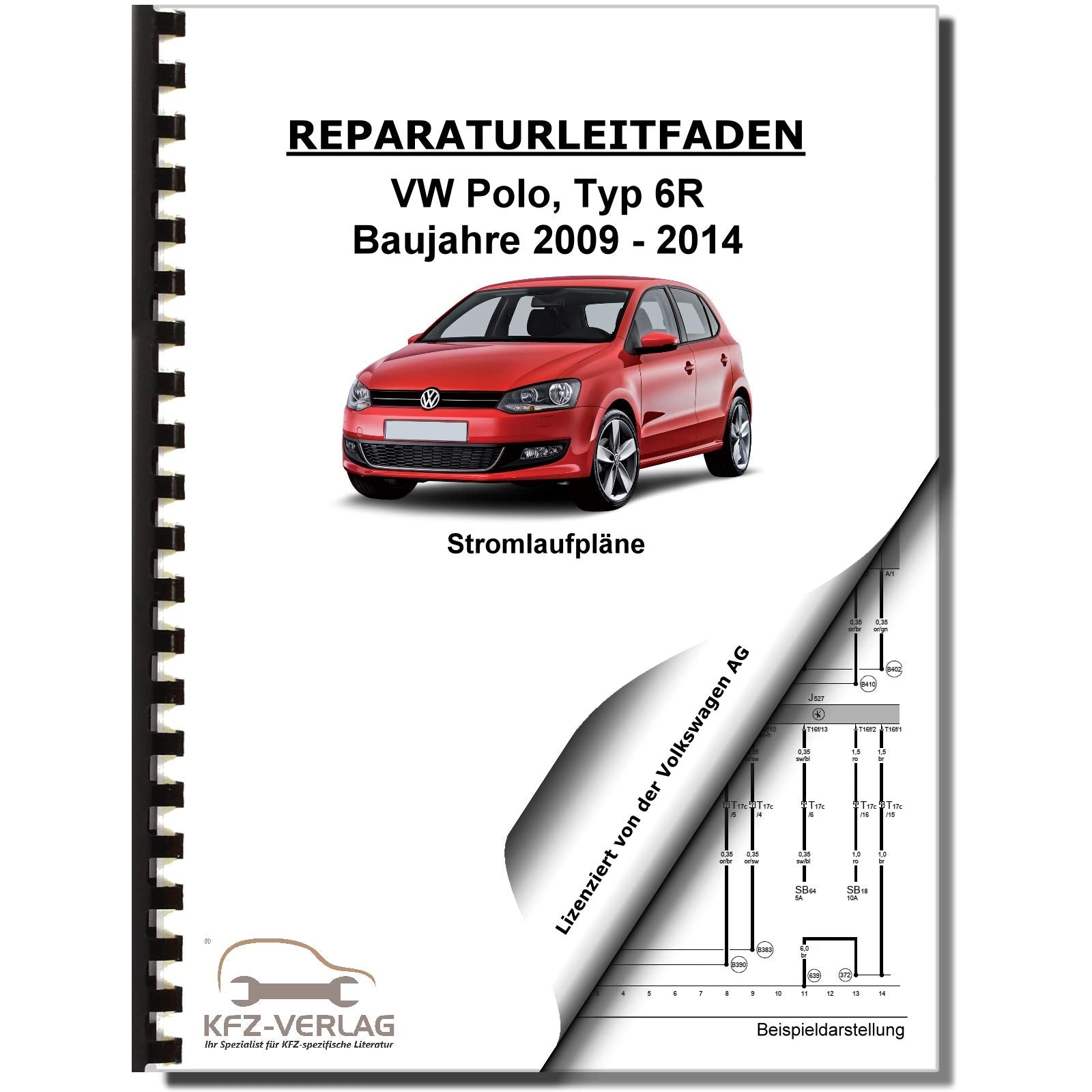 VW Polo 5 Typ 6R 2009-2014 Schaltplan Stromlaufplan Verkabelung Elektrik Pläne Business & Technology