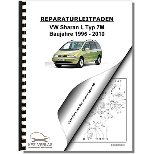 VW Sharan, Typ 7M (00-10) Schaltplan, Stromlaufplan, Verkabelung, Elektrik Pläne Business & Technology