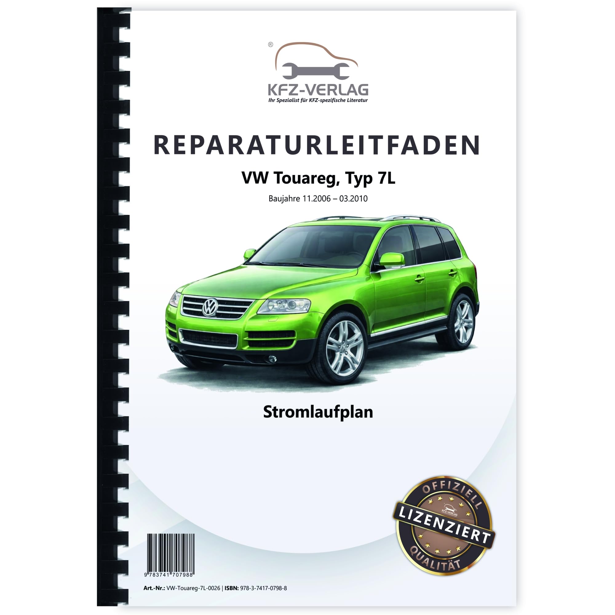 VW Touareg, Typ 7L (06-10) Schaltplan, Stromlaufplan, Verkabelung, Elektrik Business & Technology