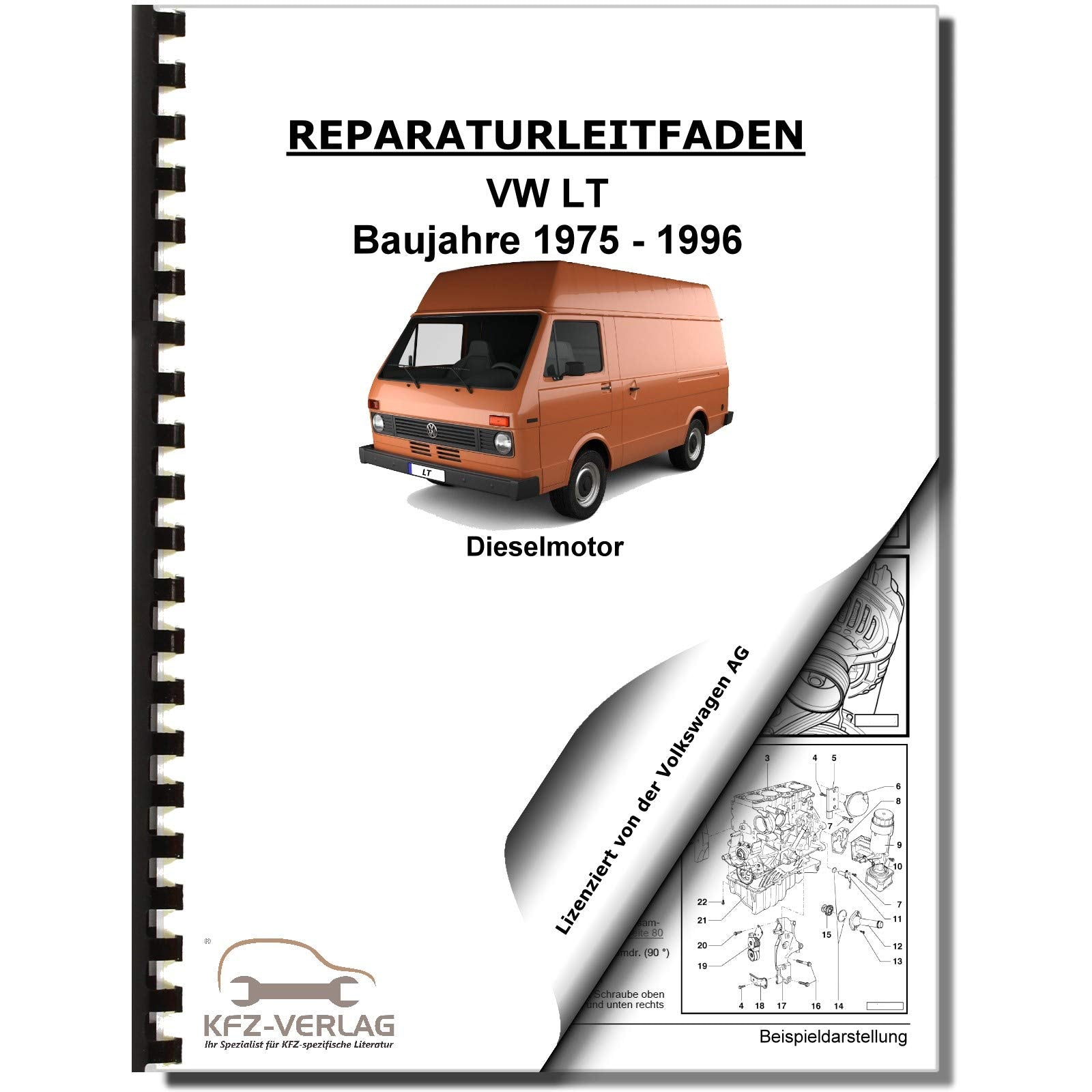 VW Volkswagen LT 1975-1996 Dieselmotor 4-Zyl. TDI 2,7l 65-75 PS Reparaturanleitung Werkstatthandbuch Business & Technology