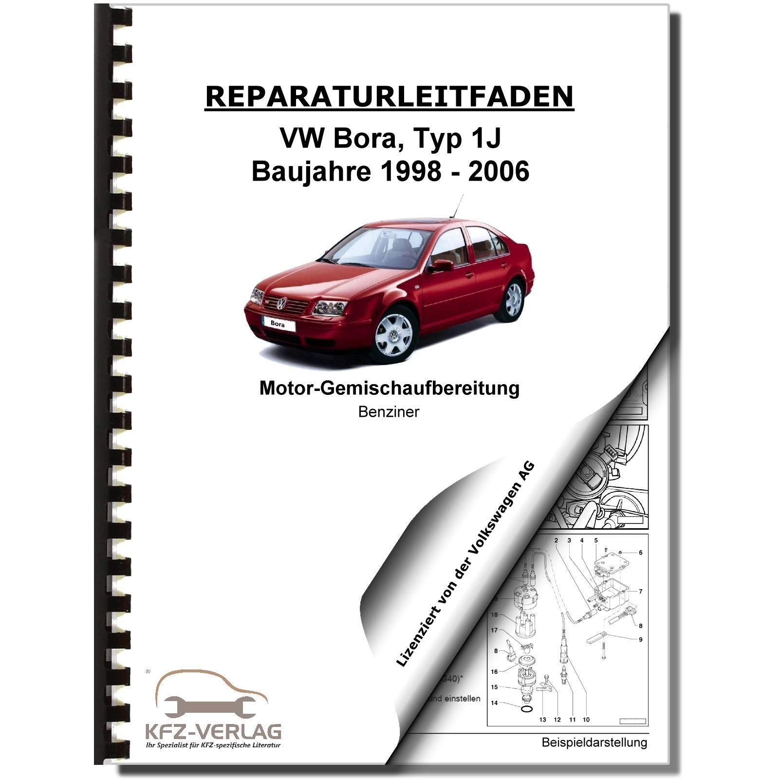 VW Bora 1J (98-06) Motronic Einspritz- Zündanlage 2,0l 115 PS Reparaturanleitung Business & Technology