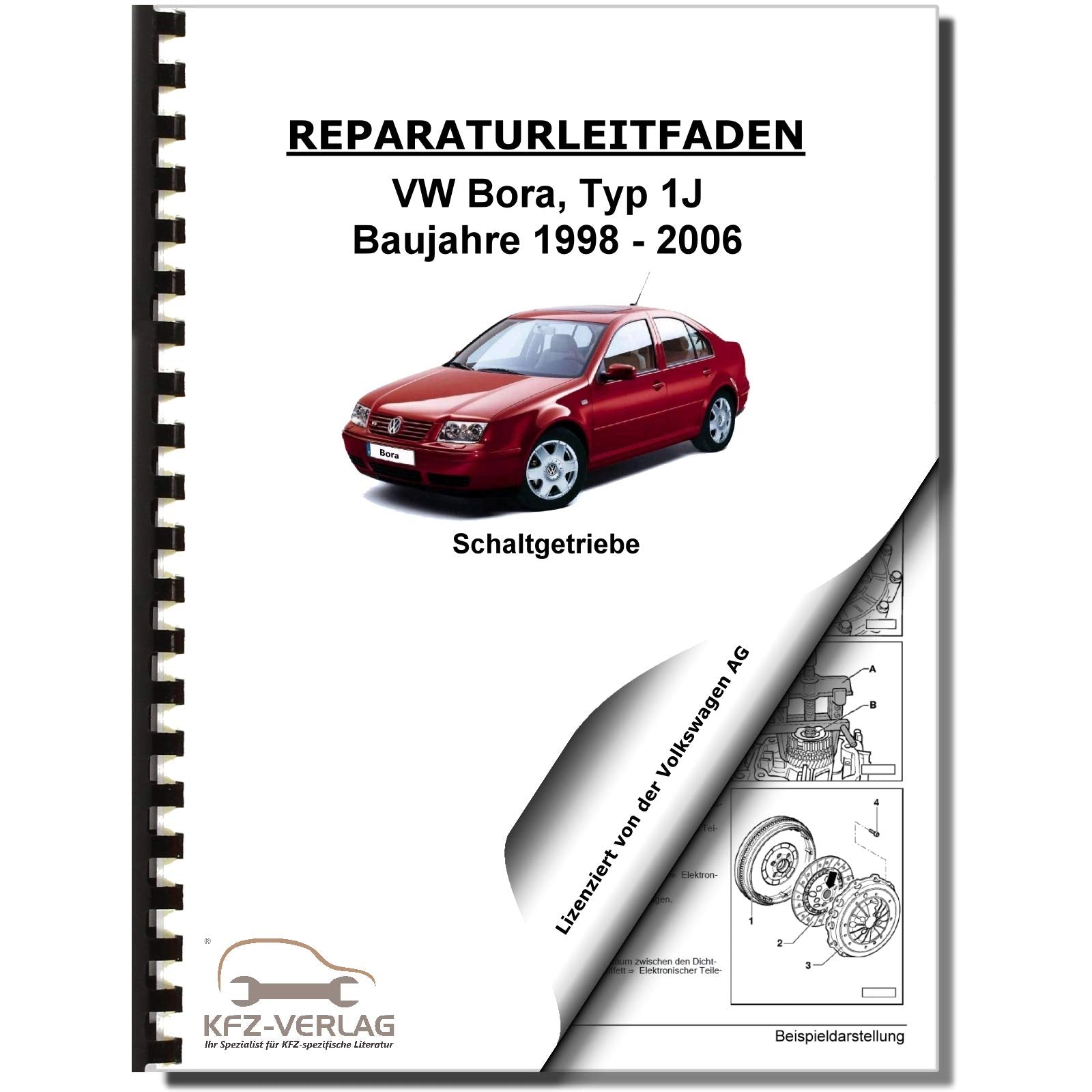 VW Bora 1J 1998-2006 5 Gang Schaltgetriebe 02J Kupplung Reparaturanleitung Business & Technology