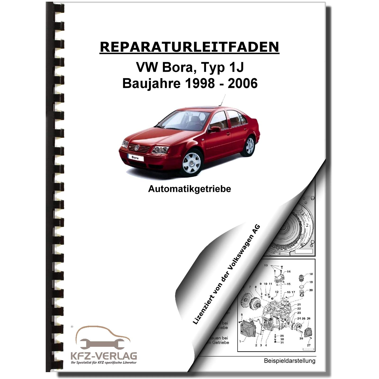 VW Bora Typ 1J 1998-2006 4 Gang 01M Automatikgetriebe Reparaturanleitung Business & Technology