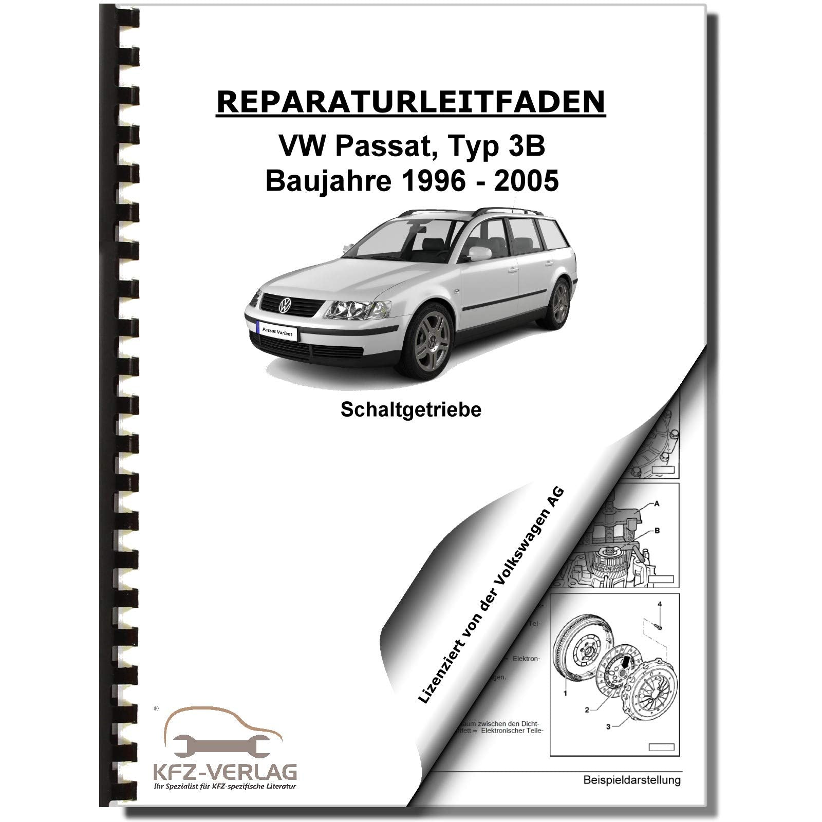 VW Passat 5 Typ 3B 1996-2005 5/6 Gang Schaltgetriebe 01E 0A1 Reparaturanleitung Business & Technology