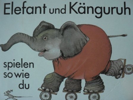Elefant und Känguruh spielen so wie du Books