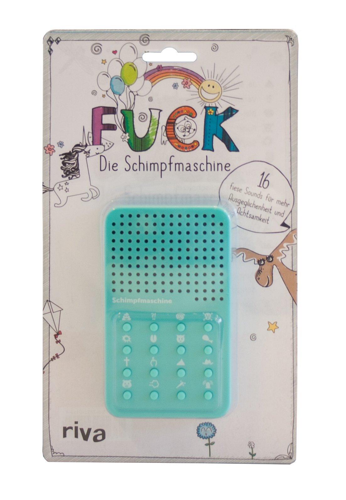 FUCK – die Schimpfmaschine: Soundmaschine, Soundgenerator, Gadget. Das perfekte Geschenk, Wichtelgeschenk, Scherzartikel für Weihnachten, Ostern, Geburtstag und zwischendurch Manga
