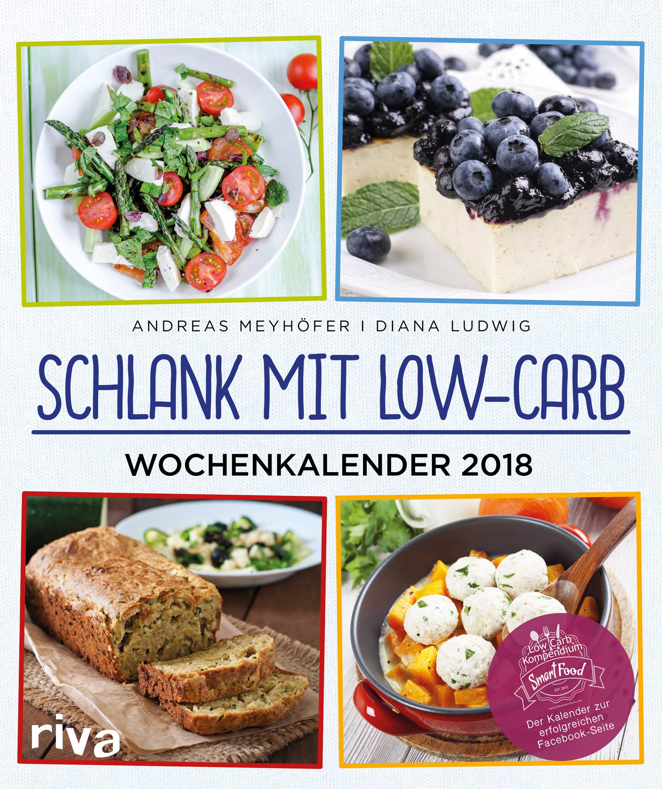Schlank Mit Low-Carb - Wochenkalender 2018. Wandkalender book