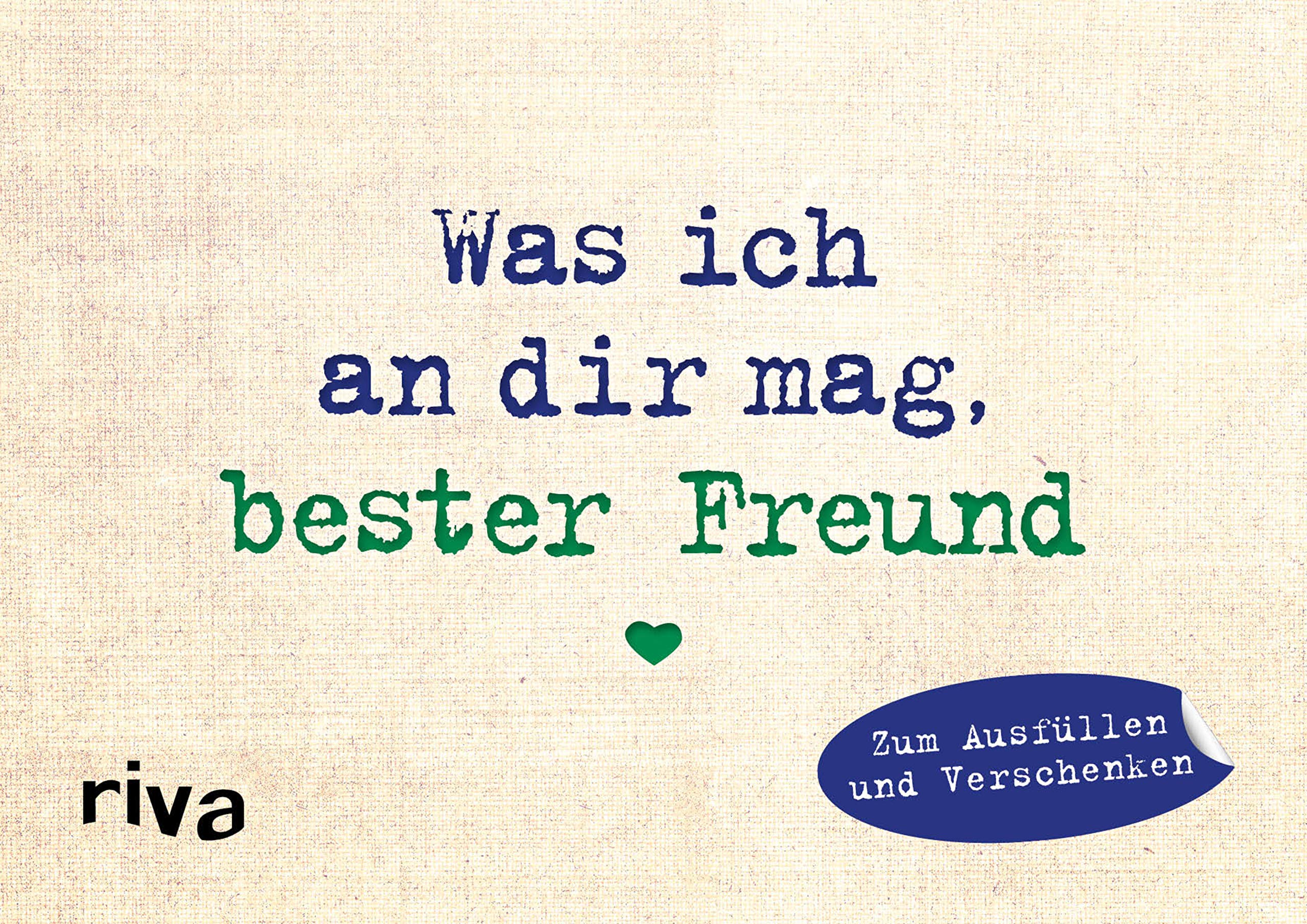 Was ich an dir mag, bester Freund - Miniversion Living & Furnishing