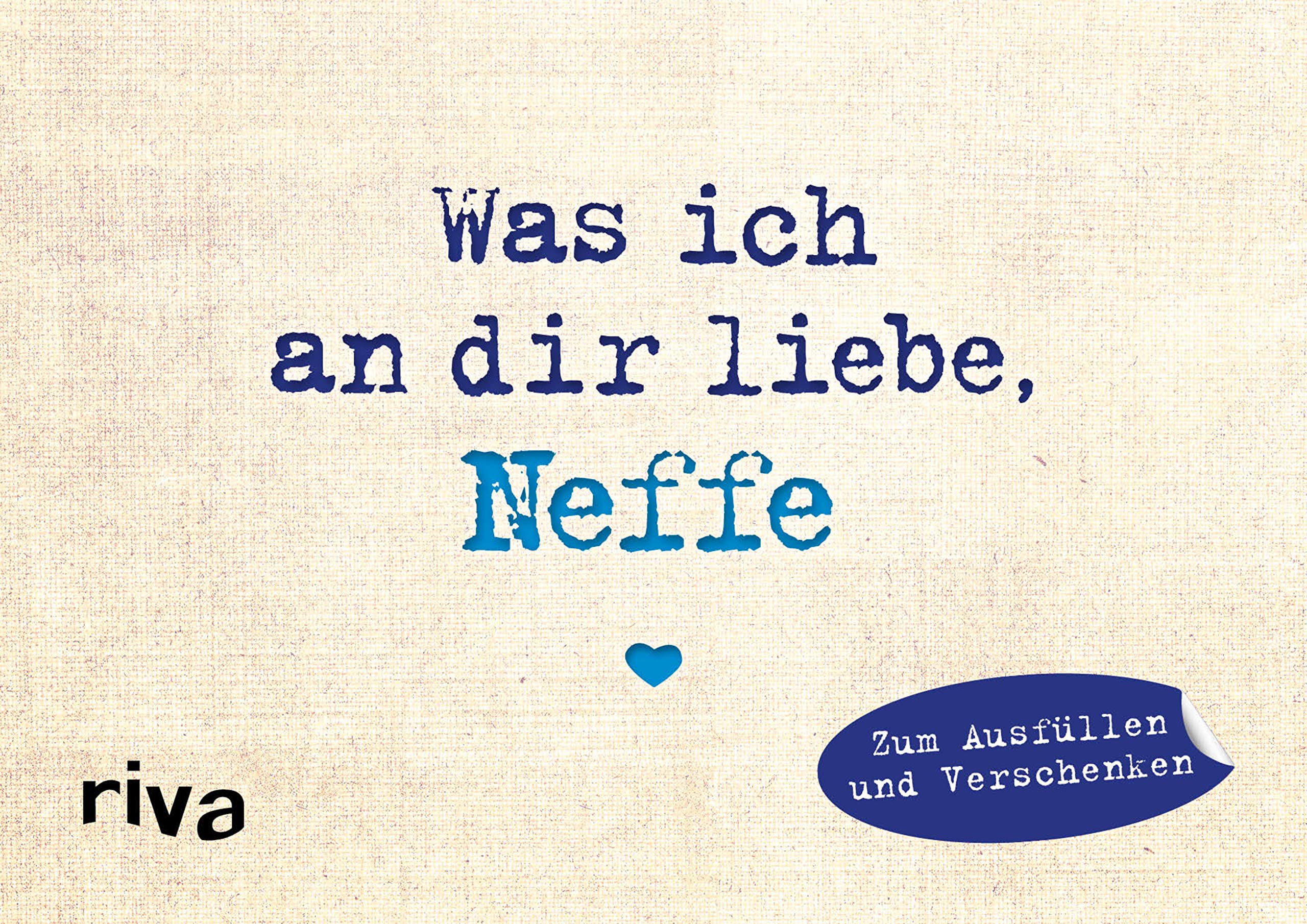 Was ich an dir liebe, Neffe – Miniversion: Zum Ausfüllen und Verschenken (WIADL, Band 26) Lifestyle