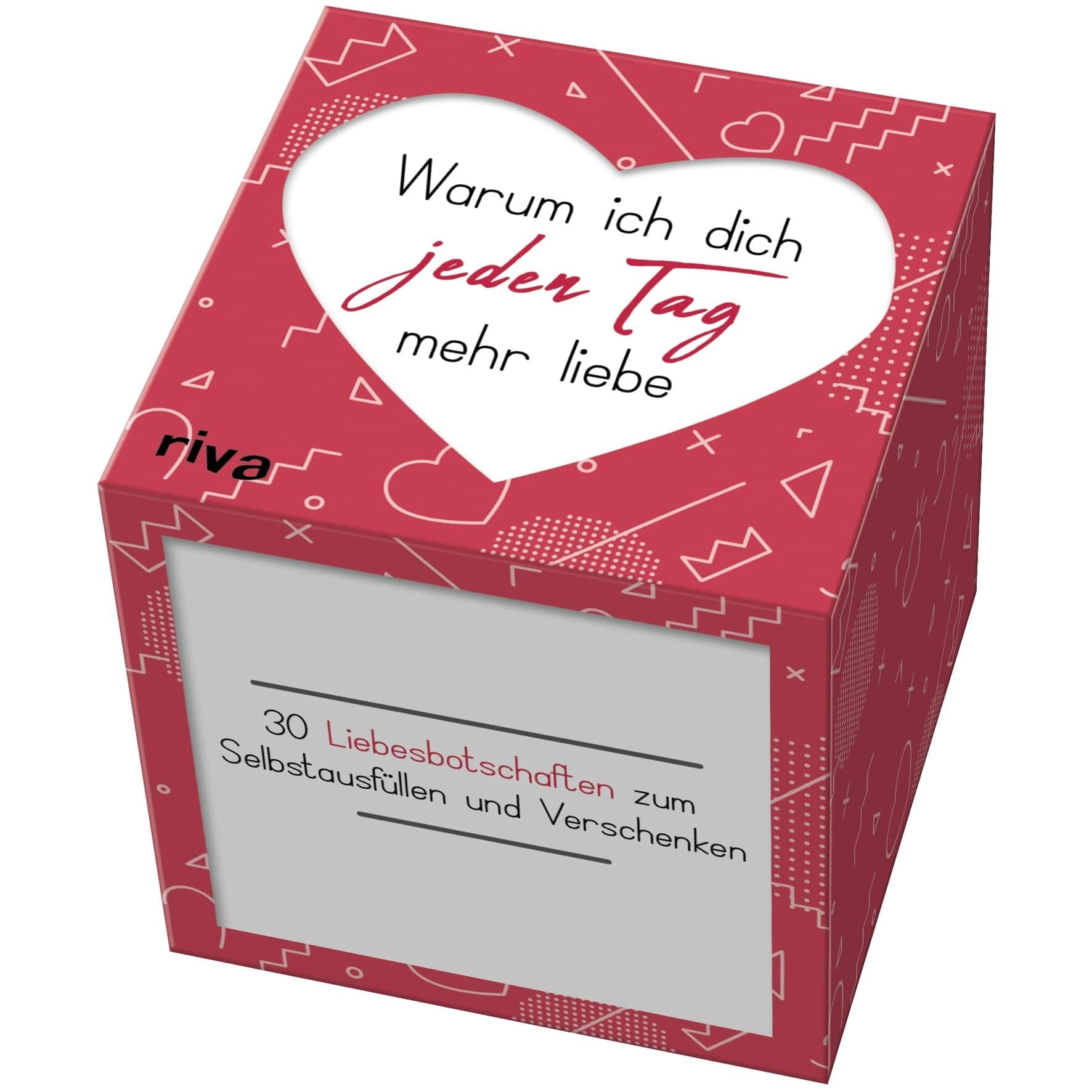 Warum ich dich jeden Tag mehr liebe: 30 Liebesbotschaften zum Selbstausfüllen und Verschenken Film, Art & Culture