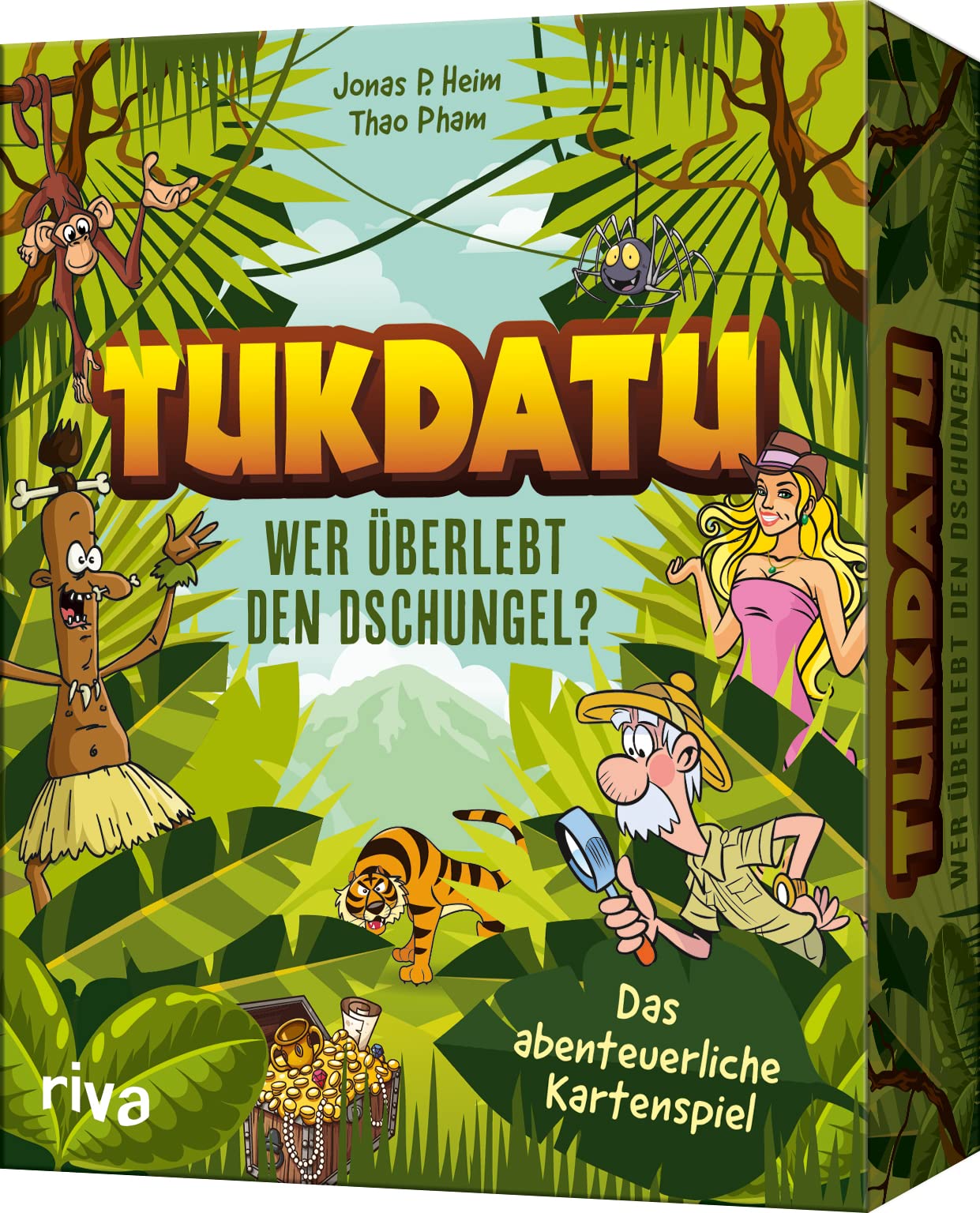 Tukdatu – Wer überlebt den Dschungel? Das abenteuerliche Kartenspiel Card Games