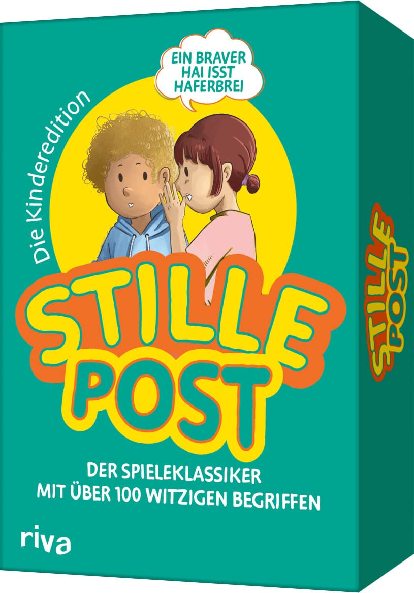 Stille Post – Die Kinderedition: Der Spieleklassiker mit über 100 witzigen Begriffen. Für Kinder ab 6 Jahren. Das perfekte Geschenk für Schulanfang, Geburtstag oder Weihnachten book