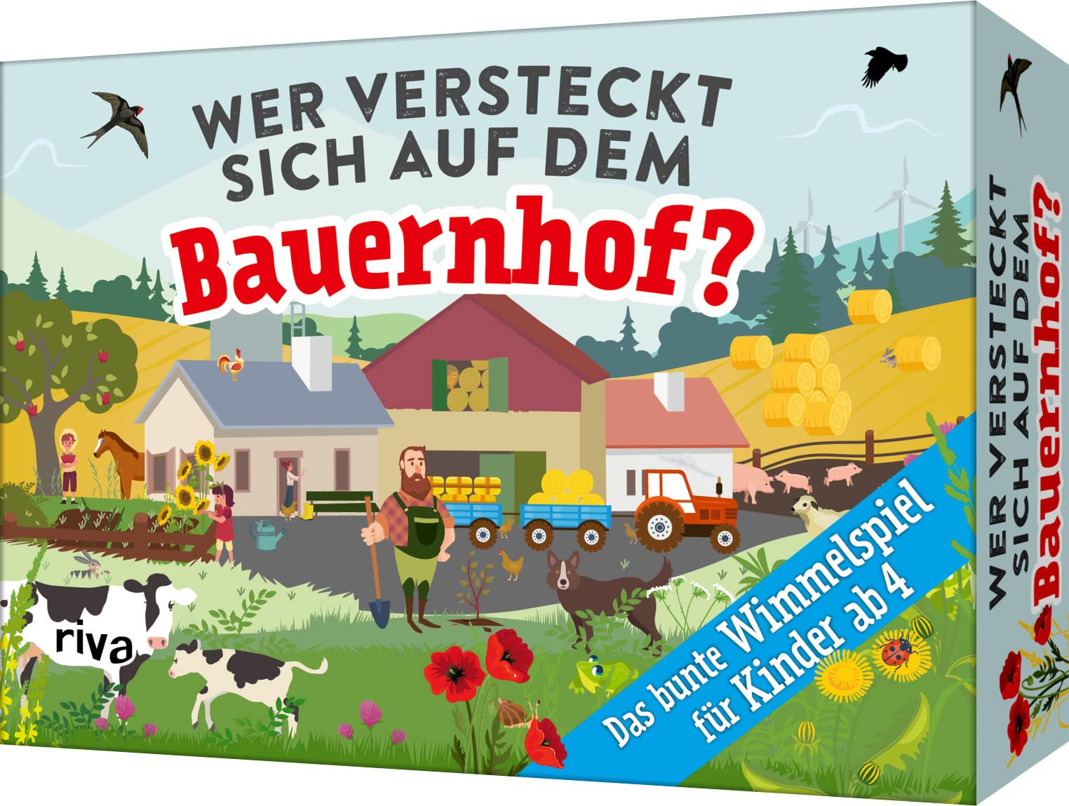 Wer versteckt sich auf dem Bauernhof?: Das bunte Wimmelspiel für Kinder ab 4. Die perfekte Beschäftigung für zuhause und unterwegs Hobbies & Crafts