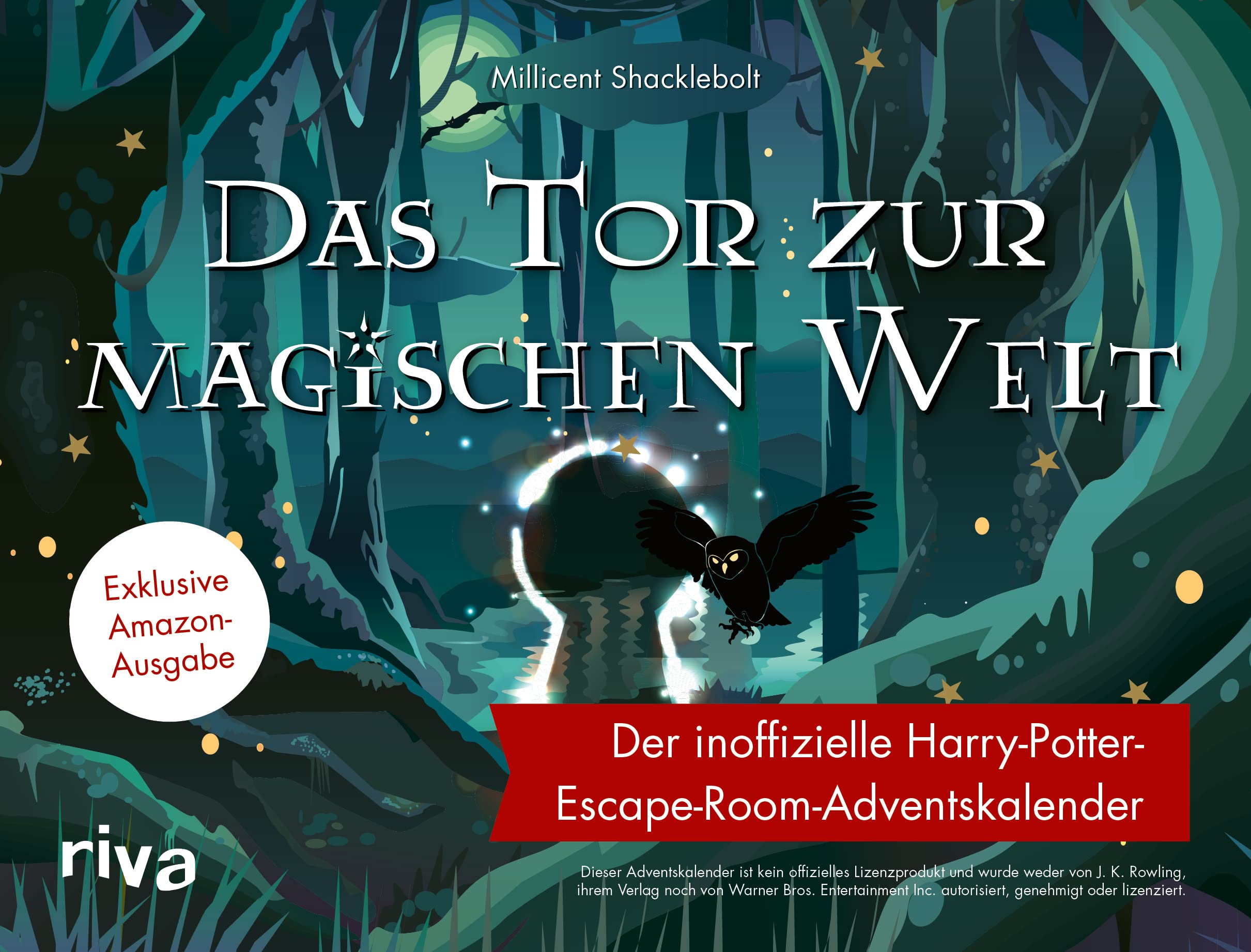 Das Tor zur magischen Welt. Exklusive Amazon-Ausgabe. Softcover: Der inoffizielle Harry-Potter-Escape-Room-Adventskalender book