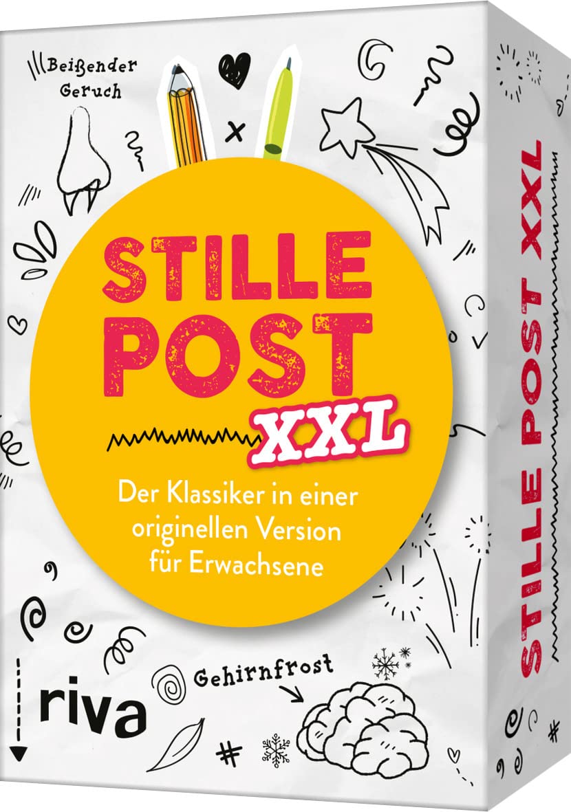 Stille Post XXL: Der Klassiker in einer originellen Version für Erwachsene. Für mehr Unterhaltung, Spaß und Kreativität auf Spieleabenden, Partys. Das perfekte Weihnachtsgeschenk Lifestyle