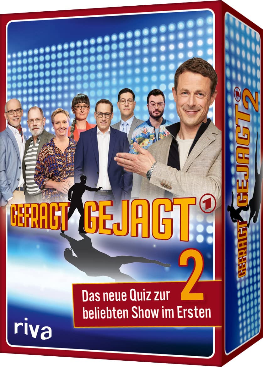 Gefragt – Gejagt 2 – Das neue Quiz zur beliebten Show im Ersten: Trainiere dein Allgemeinwissen mit über 200 kniffligen Fragen. Das perfekte Geschenk für alle Quiz- und Rätsel-Fans Film, Art & Culture