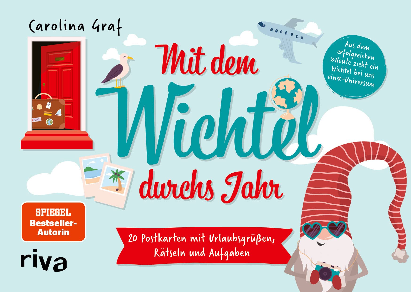 Mit dem Wichtel durchs Jahr: 20 Postkarten mit Urlaubsgrüßen, Rätseln und Aufgaben. Wichtel-Spaß das ganze Jahr. Mit Spielen, Aktionen und Mikroabenteuern für alle Jahreszeiten Arts & Music