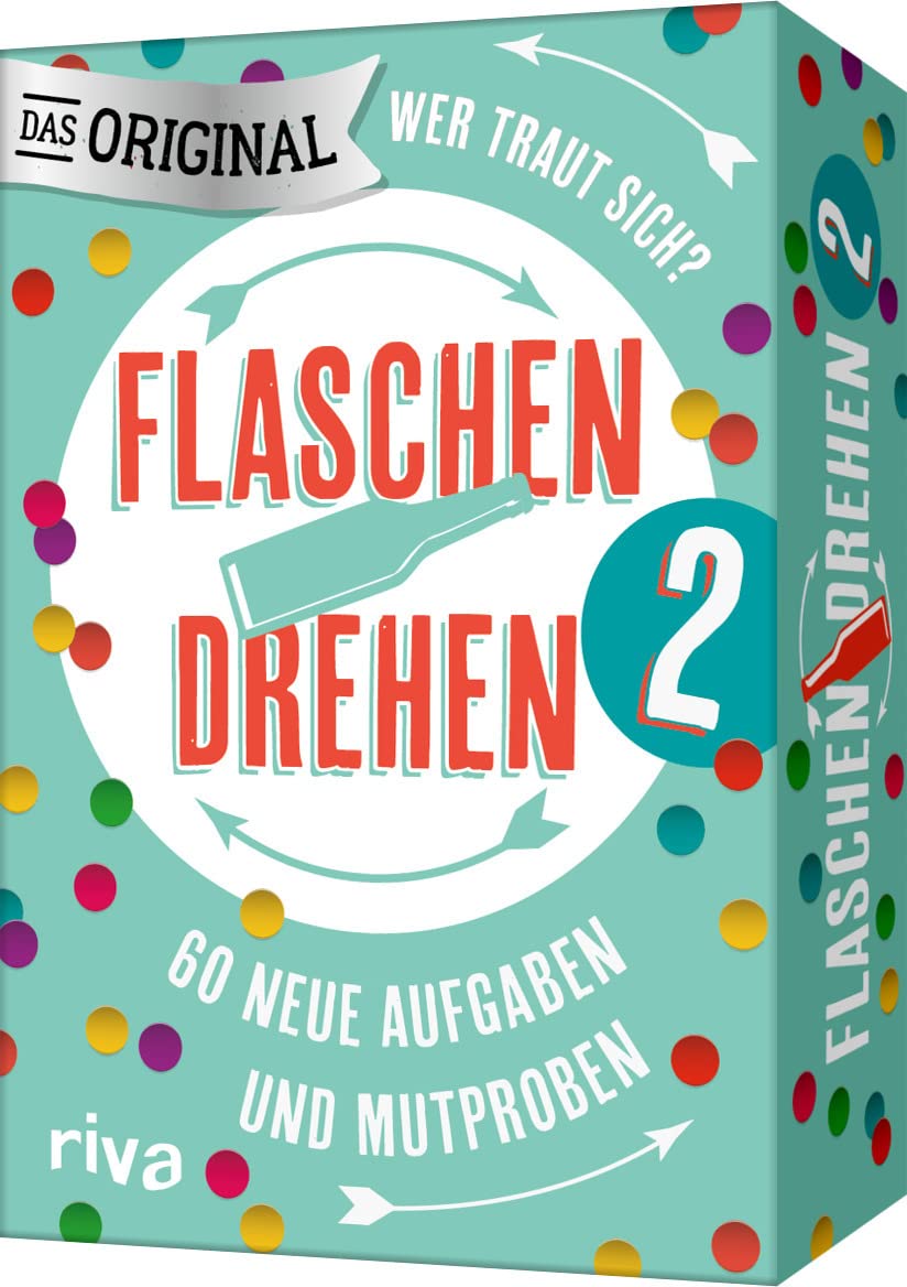 Flaschendrehen 2: 60 neue Aufgaben und Mutproben. Das Original | Der Spieleklassiker für alle ab 12 Jahren. Perfektes Geschenk für Geburtstag, Klassenfahrt und Spieleabend Parents & Children