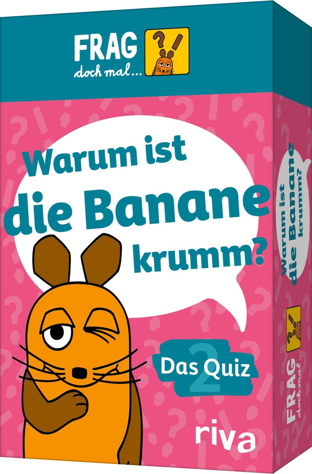 Frag doch mal … die Maus – Das Quiz 2: Das Wissensspiel für Kinder ab 8 Jahren mit kniffligen Fragen und spannenden Antworten | Das Wissensspiel für ... Geschenk zu Geburtstag, Weihnachten, Ostern Leisure & Fun