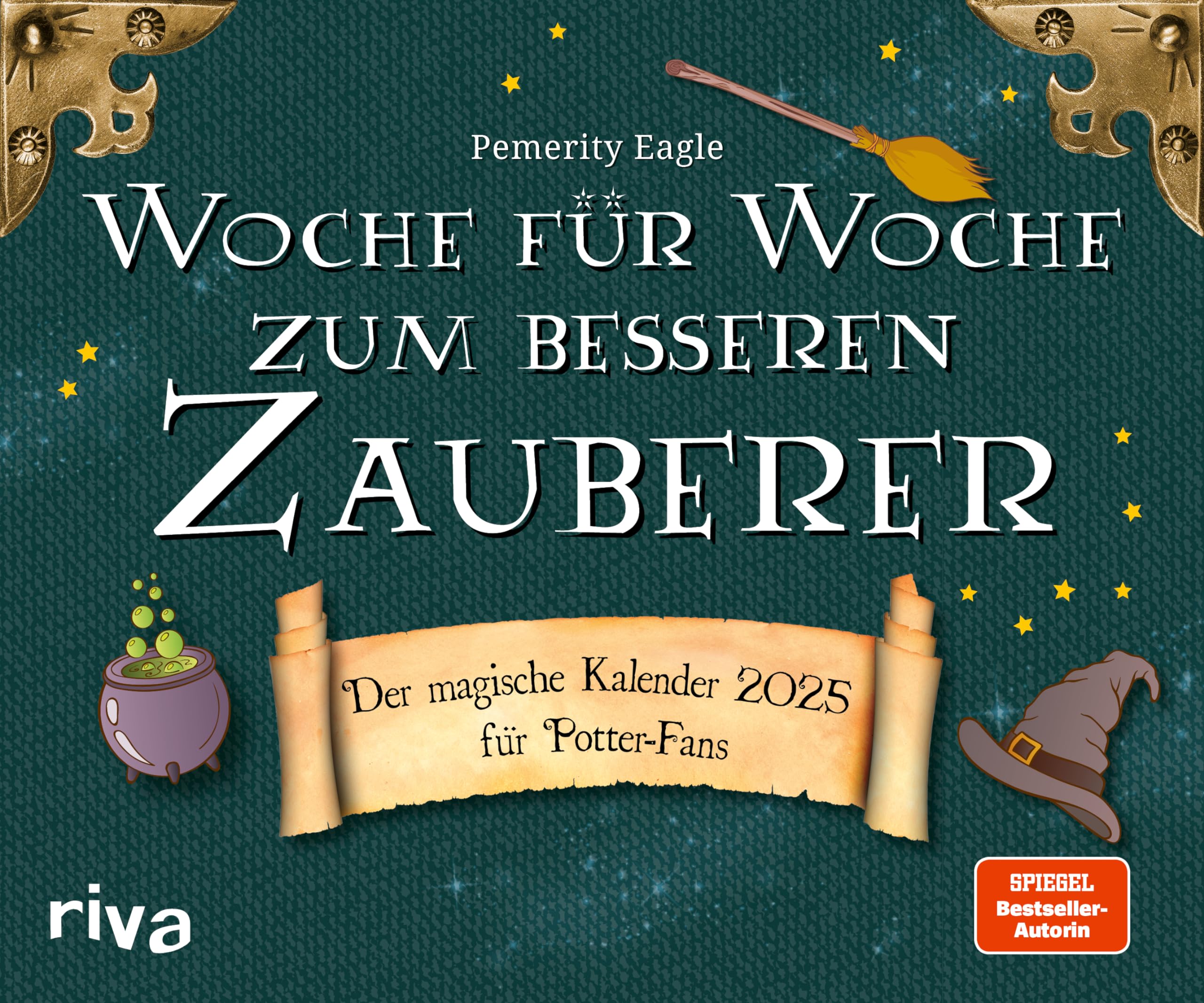 Woche für Woche zum besseren Zauberer: Der magische Kalender 2025 für Potter-Fans. Tolles Geschenk für Potterheads. Mit unnützem Wissen, Rezepten und DIY-Ideen rund um Harry Potter Calendars