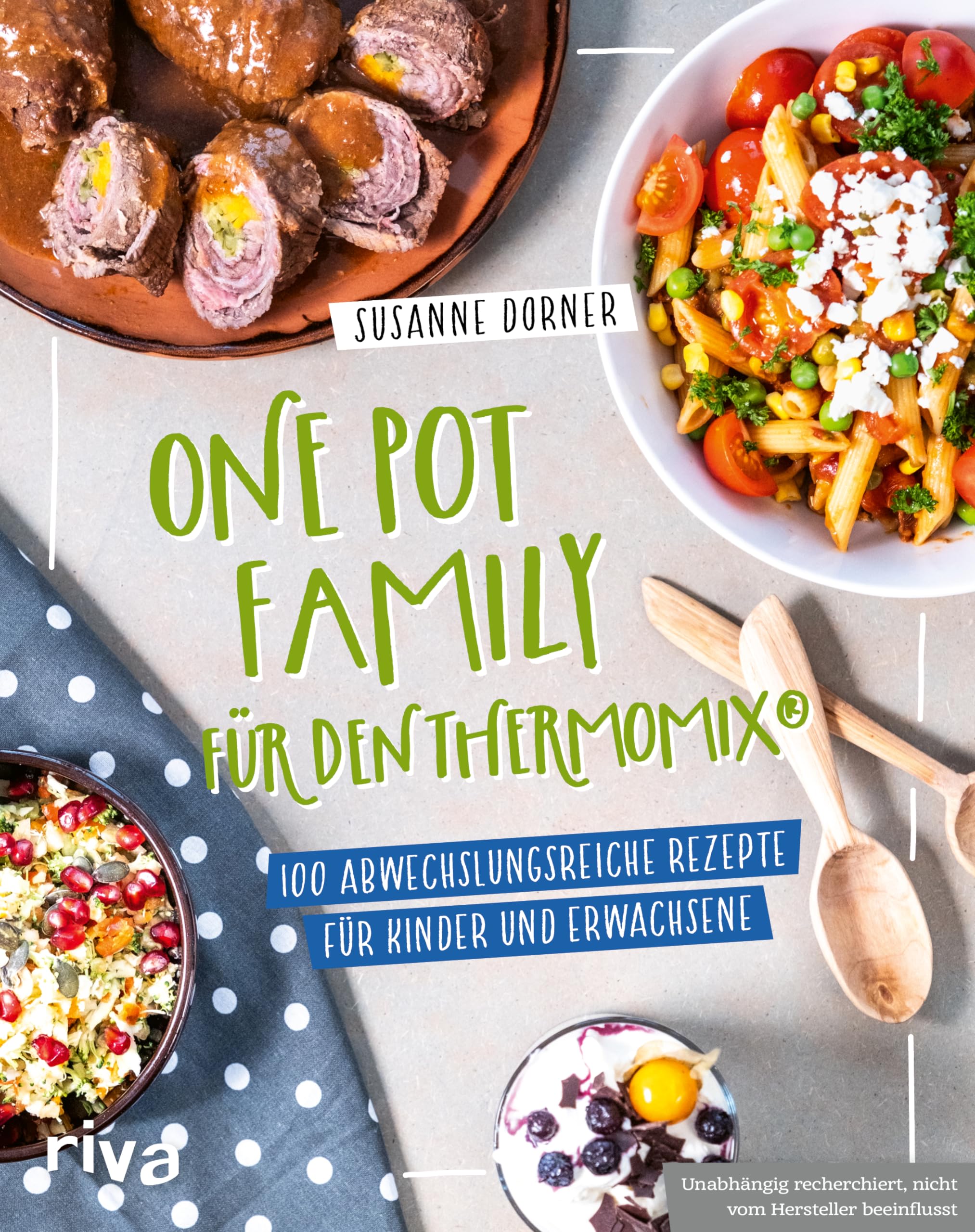 One Pot Family für den Thermomix®: 100 abwechslungsreiche Rezepte für Kinder und Erwachsene | Familienkochbuch mit unkomplizierten und gesunden Gerichten mit Fleisch, Fisch, vegetarisch und vegan Leisure, Home & Garden