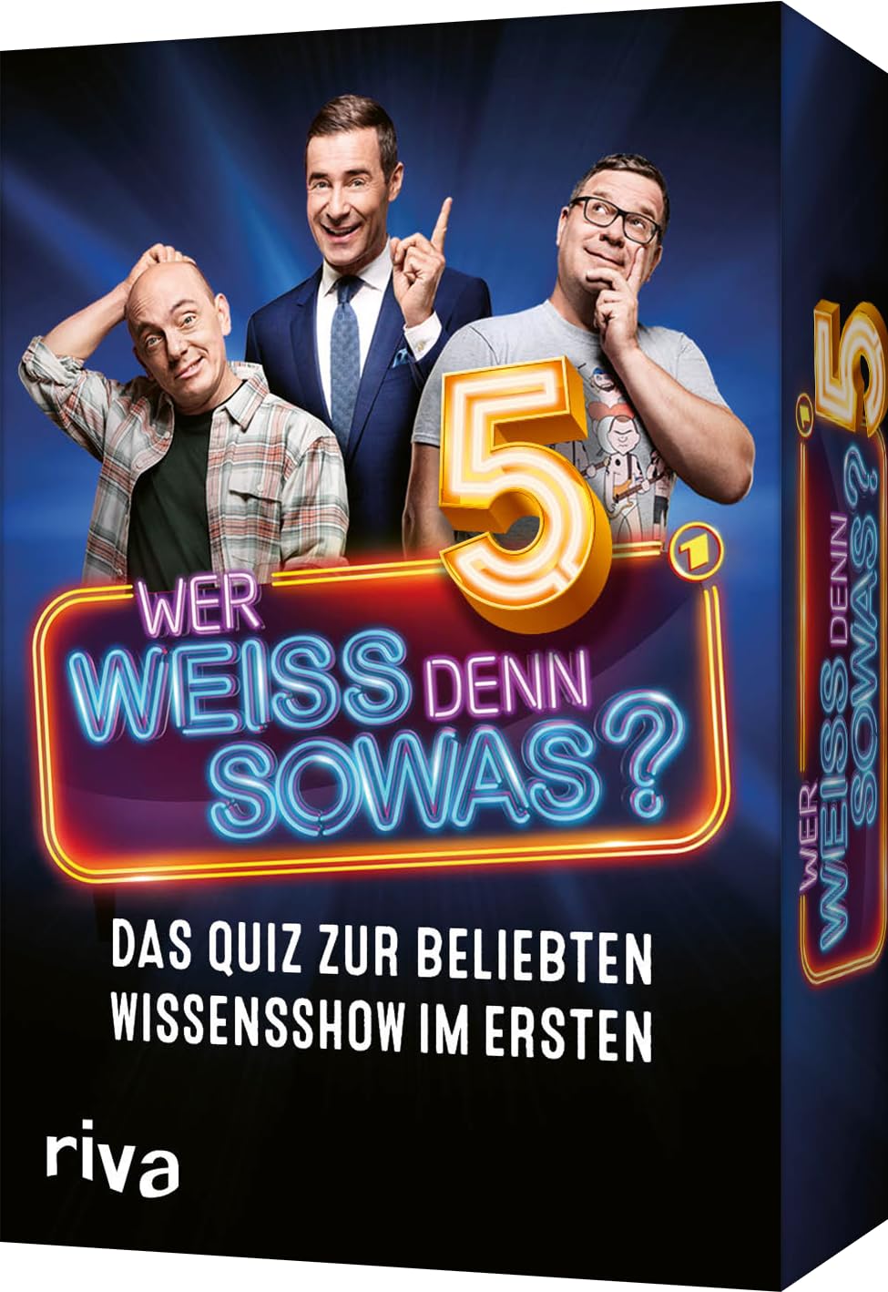 Wer weiß denn sowas? 5 – Das Quiz zur beliebten Wissensshow im Ersten: Kartenspiel mit neuen Fragen aus der Show. Geschenk für Quizfans zu Geburtstag, Ostern oder Weihnachten (WWDS Quiz, Band 5) Leisure & Fun