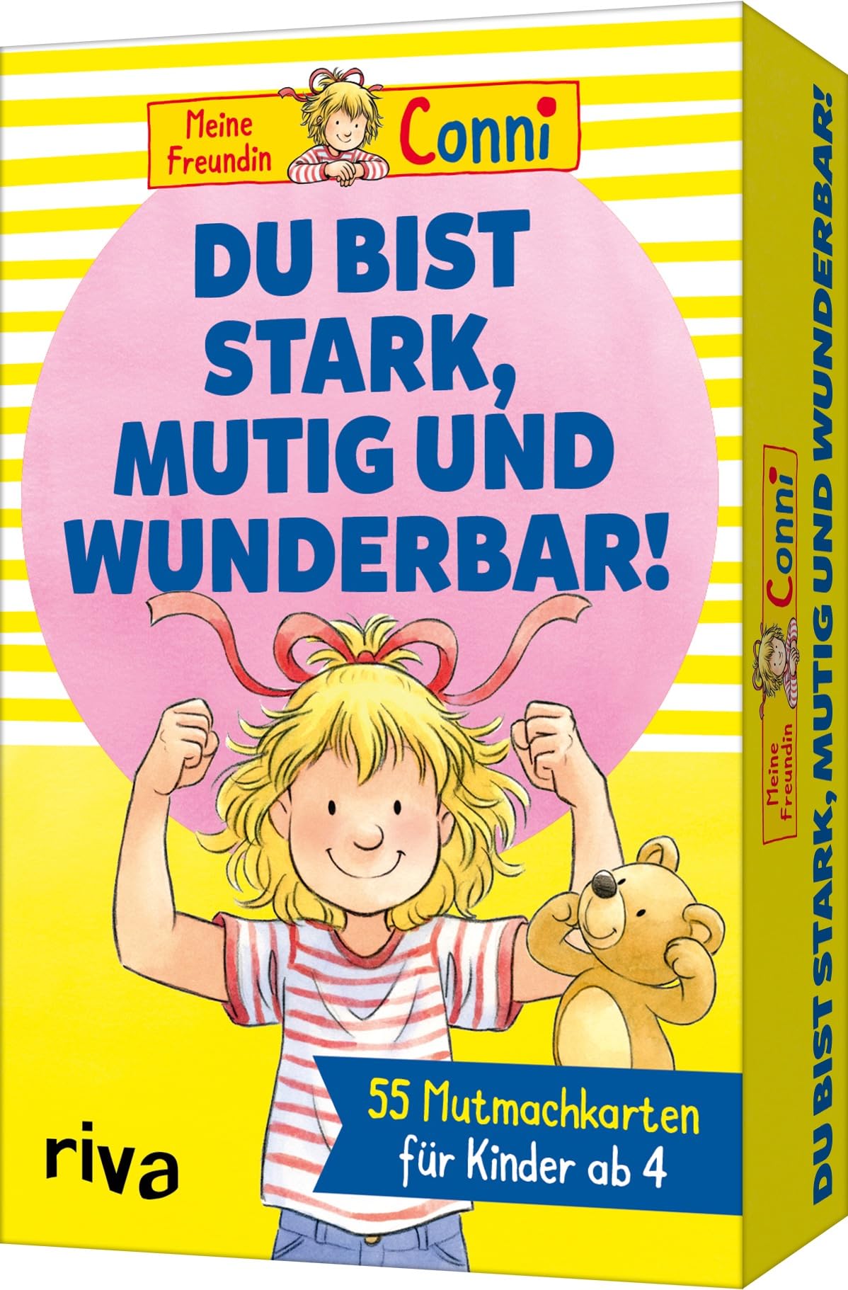 Meine Freundin Conni – Du bist stark, mutig und wunderbar!: 55 Mutmachkarten für Kinder ab 4. Stärkt das Selbstbewusstsein. Liebevolles Geschenk zu Geburtstag, Weihnachten, Ostern. Psychology