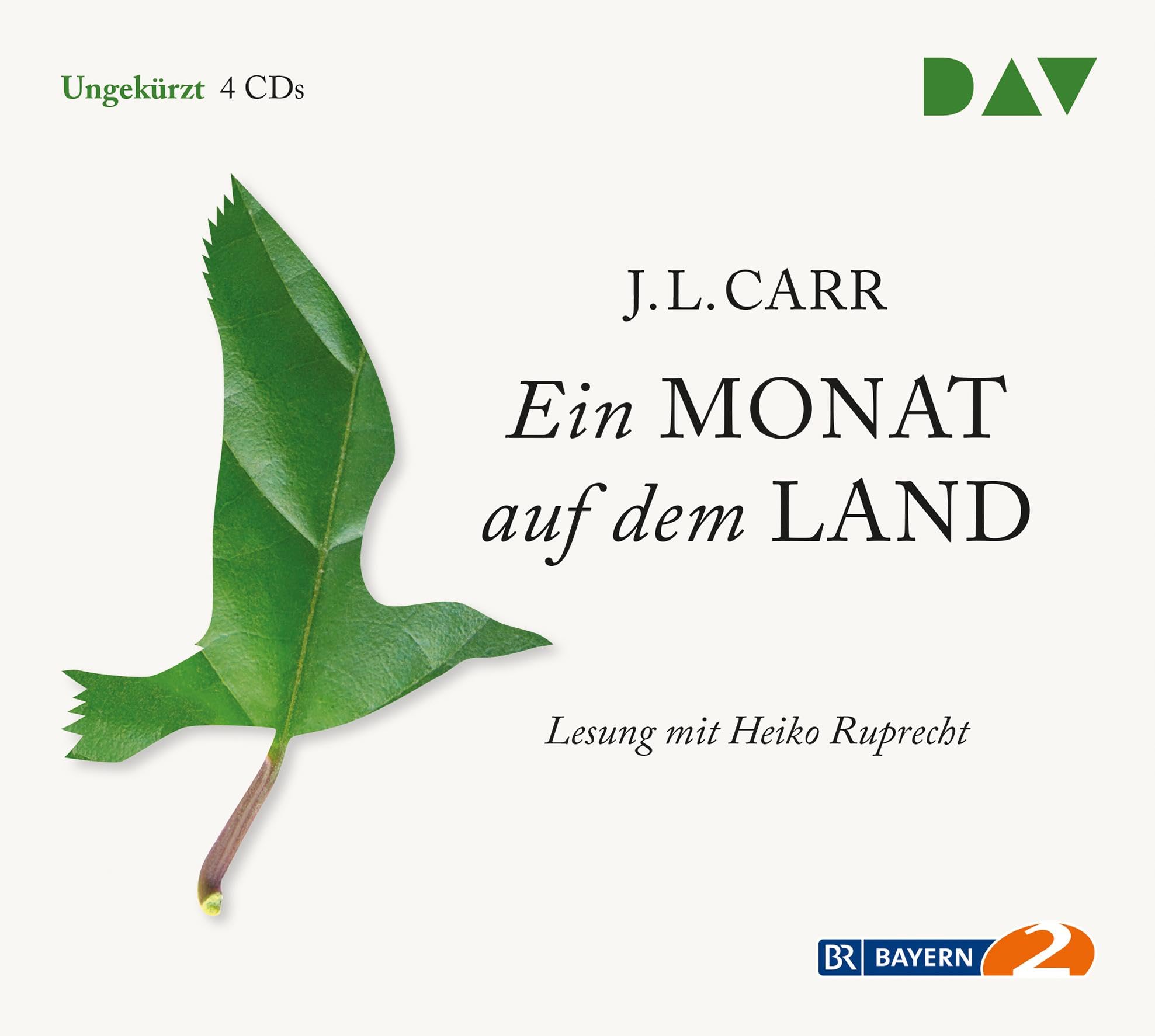 Ein Monat auf dem Land: Ungekürzte Lesung (4 CDs) Contemporary literature