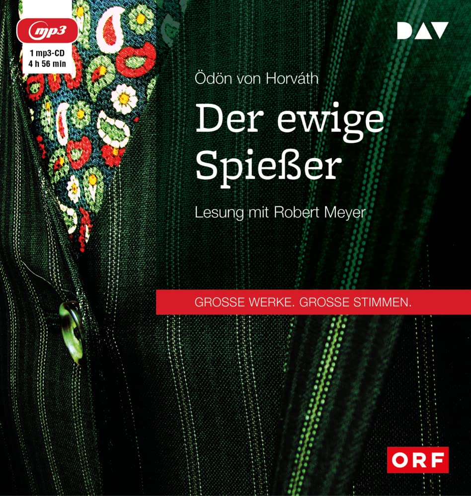 Der ewige Spießer: Lesung mit Robert Meyer (1 mp3-CD) Contemporary literature