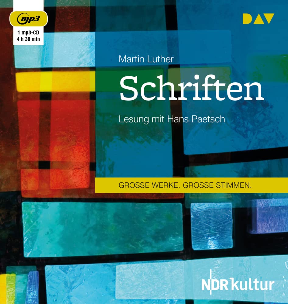 Schriften: Lesung mit Hans Paetsch (1 mp3-CD) Social Sciences