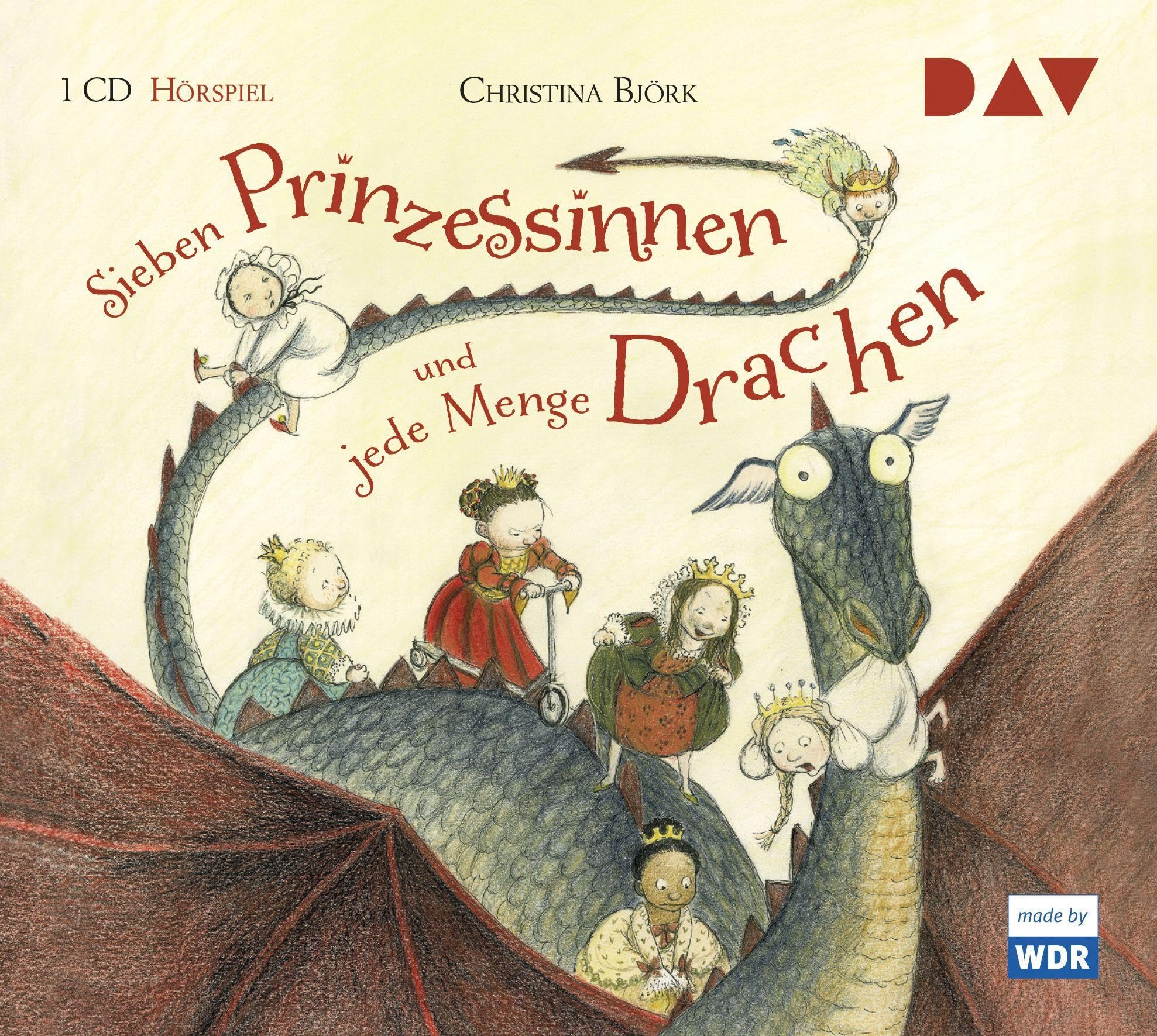 Sieben Prinzessinnen und jede Menge Drachen: Hörspiel mit Gregor Höppner u.v.a. (1 CD) Non-fiction