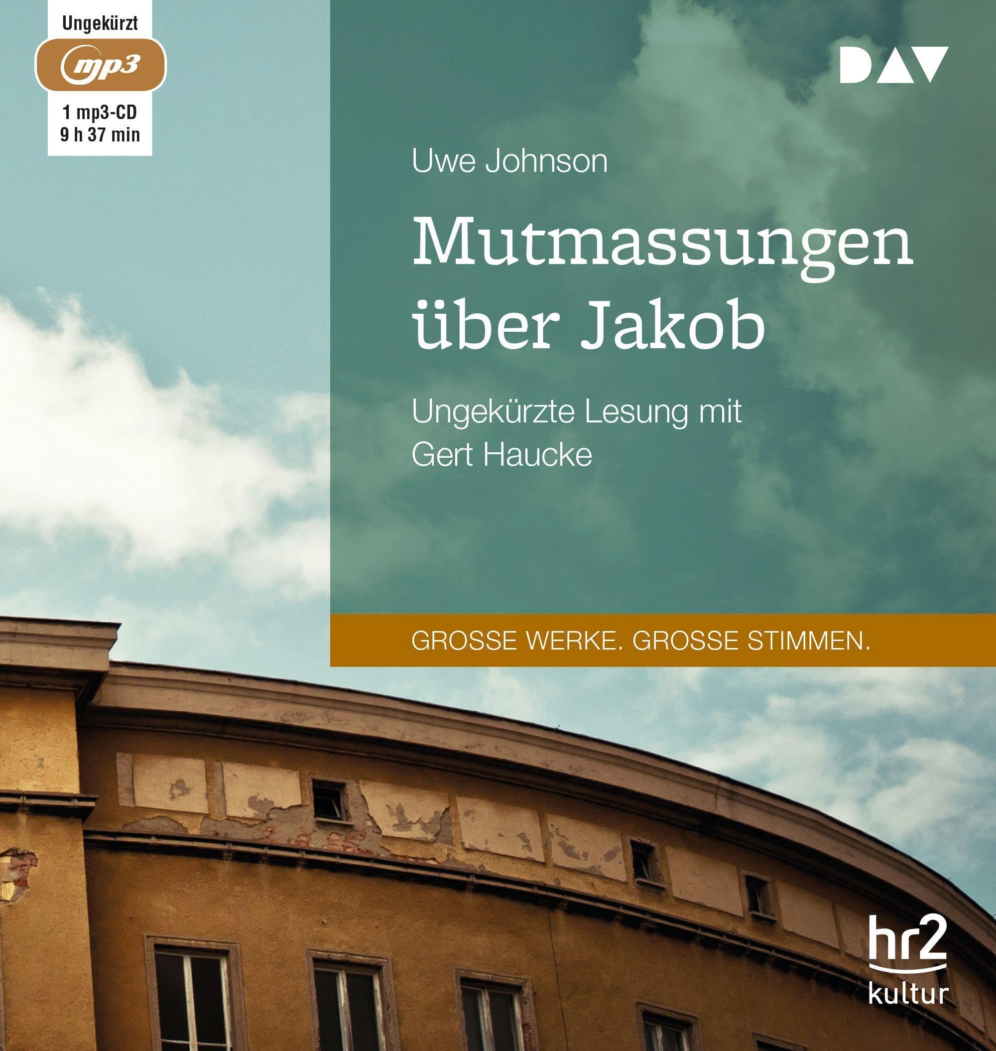 Product Image: Mutmaßungen über Jakob