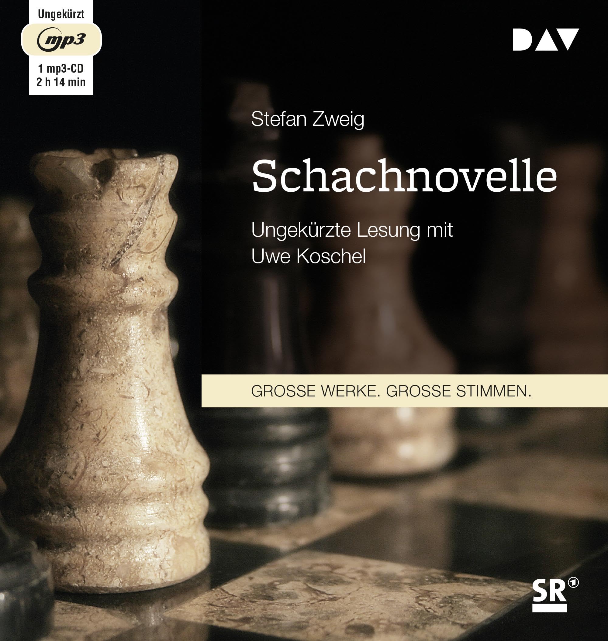 Schachnovelle: Ungekürzte Lesung mit Uwe Koschel (1 mp3-CD) Classics